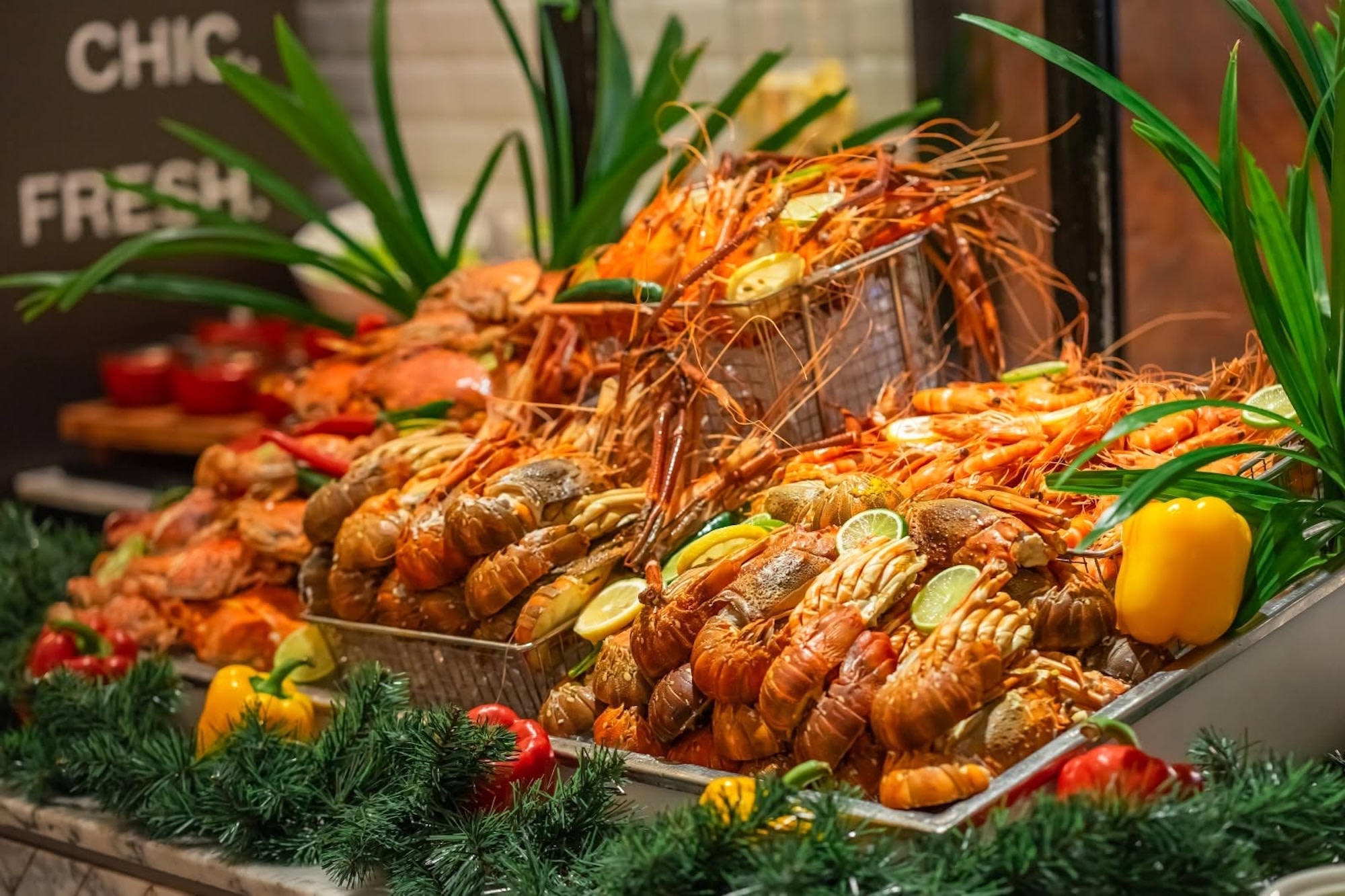 Seafood Buffet at Viet Kitchen: International Vietnamese Restaurant