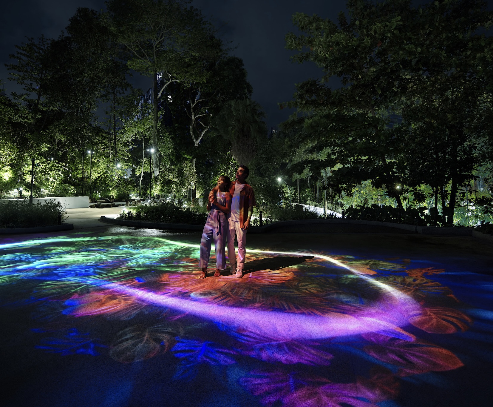 Starry Night Sentosa Adventure – Cable Car, Light Shows & More!