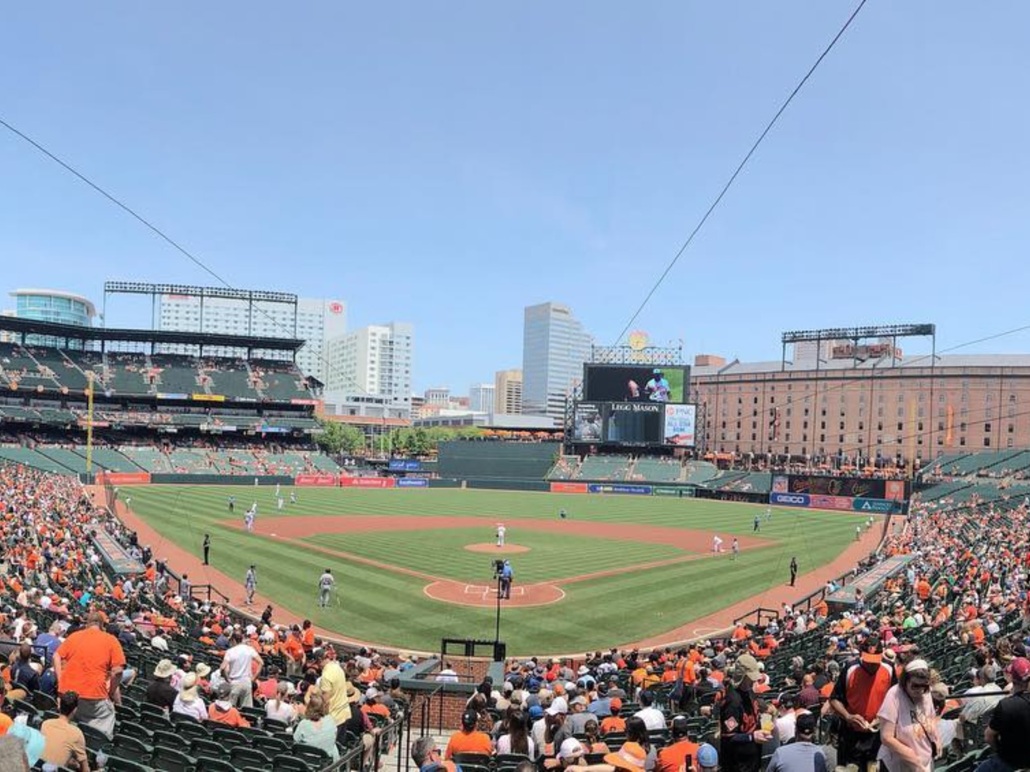 Baltimore Orioles Baseball Game at Oriole Park