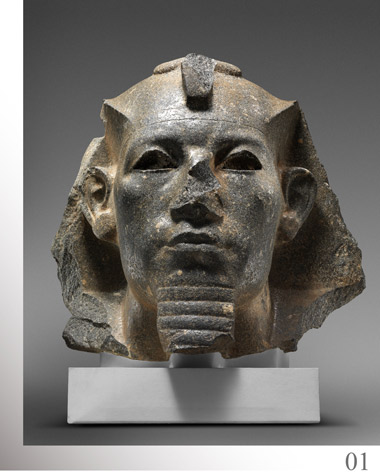 Chimei Special Exhibition｜01 Colossal Head, possibly Amenemhat III, circa 1854-1808 BC. (EA1063) @The British Museum