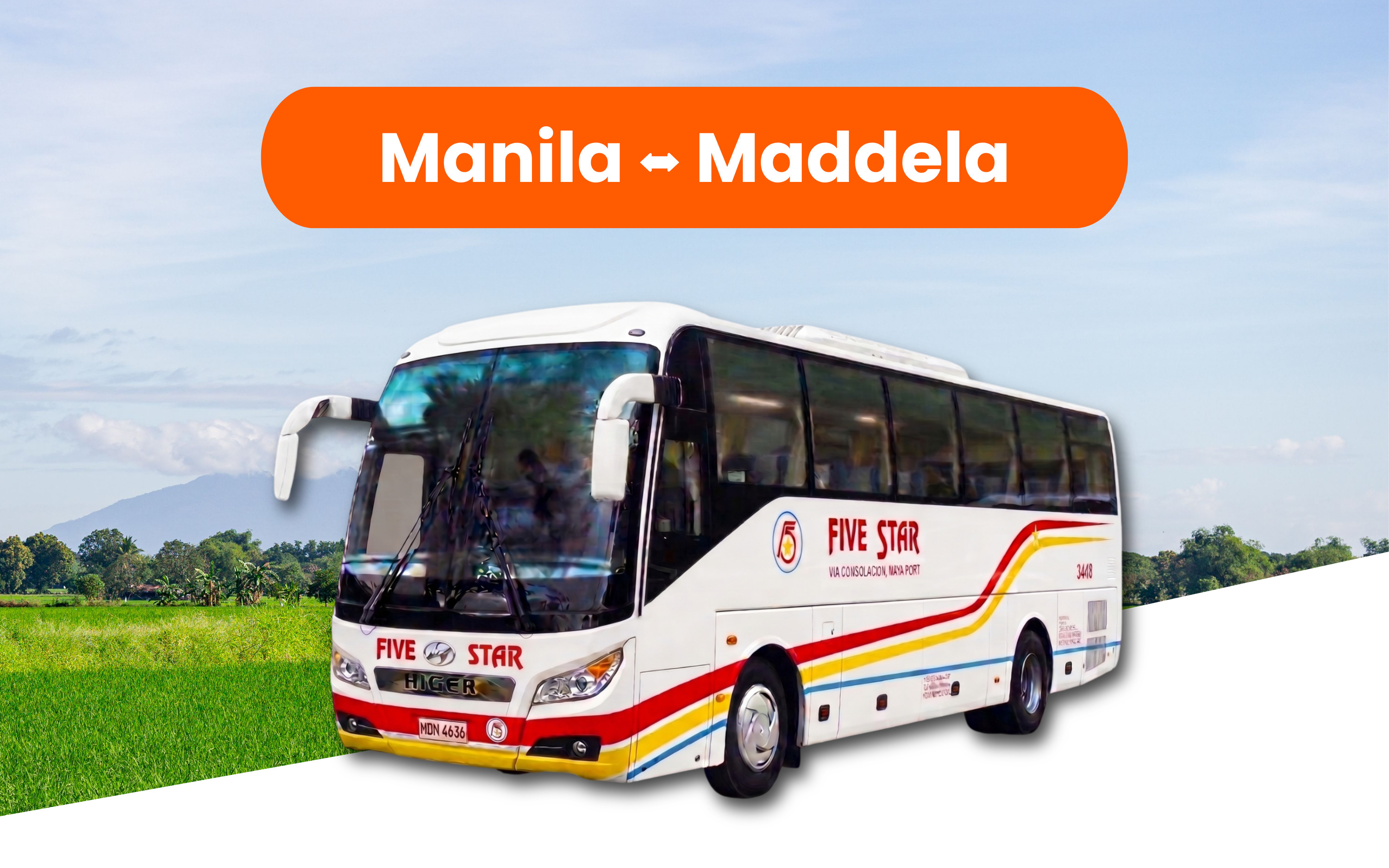 Manila - Maddela (Quirino Province) Bus Transfer