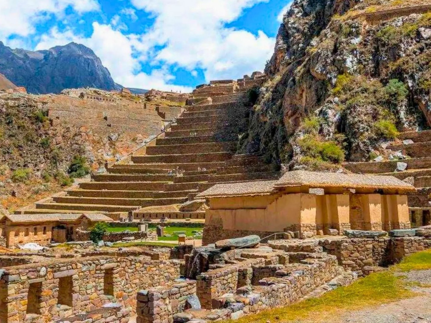 Discover the majestic ruins of Ollantaytambo, the last living Inca town nestled in the Sacred Valley.