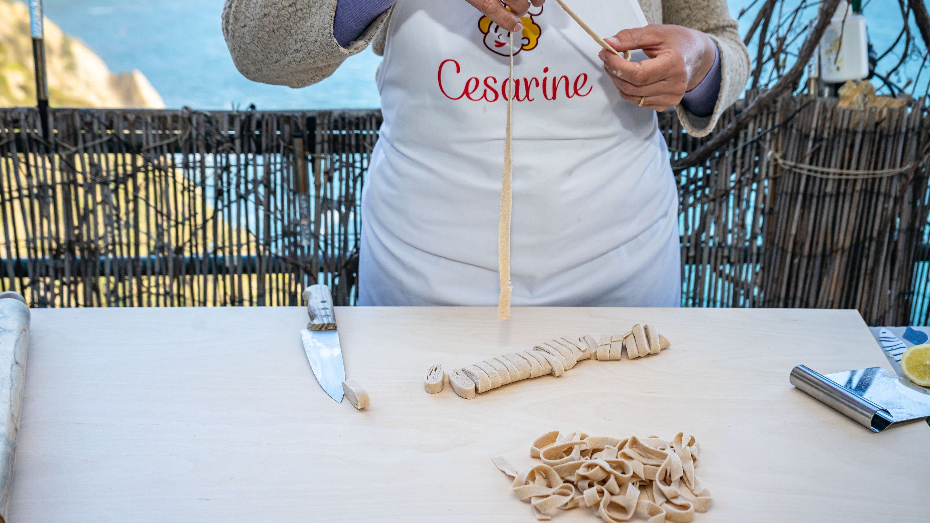 Handcrafted pasta with a view—experience the magic of fresh Italian flavors in Cinque Terre!