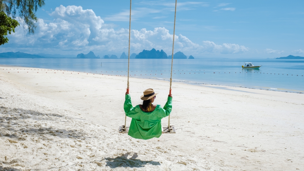 Clear waters, soft sand, and that Naka Island charm.