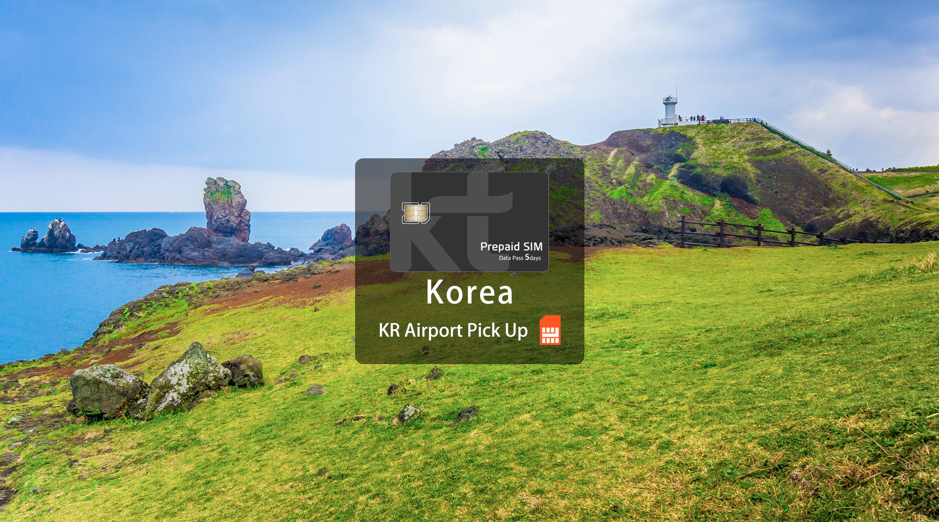 4G SIM Card for South Korea