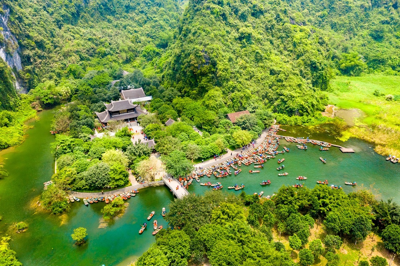 2天1夜 寧平 & 華閭 & 三谷 & Trang An自然景區探索之旅（河內出發）