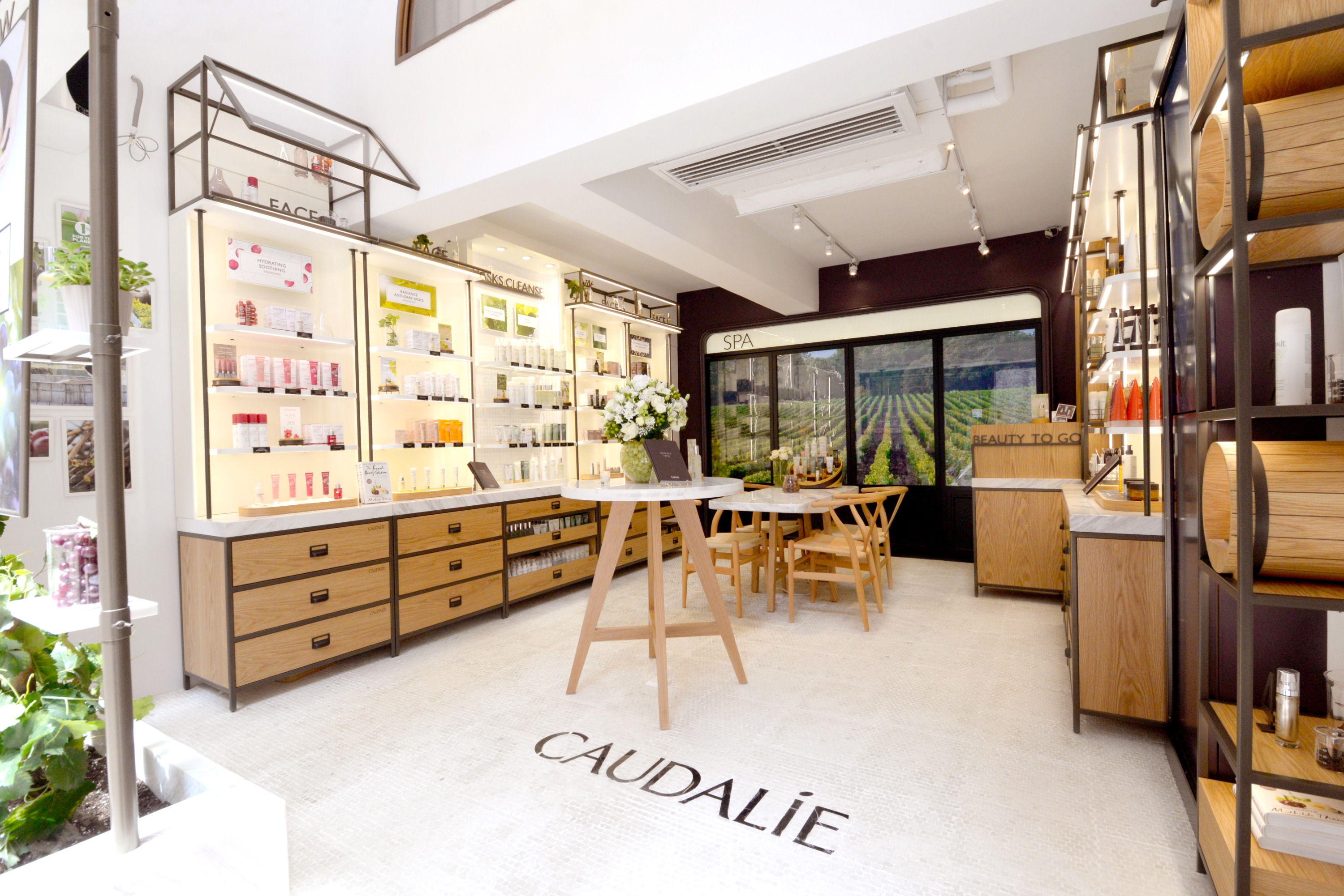 Caudalie フェイシャルトリートメント（香港）