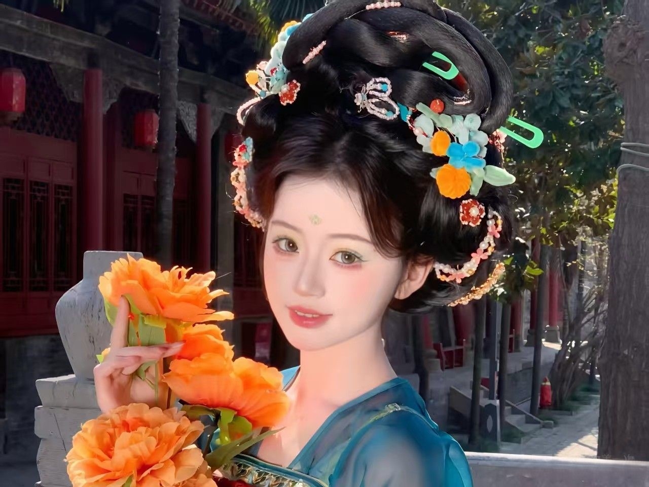 西安不夜城&大雁塔漢服▪跟拍體驗（精緻妝造+可選拍攝一對一+多樣服裝任選+古韻之美+滿分服務體驗）