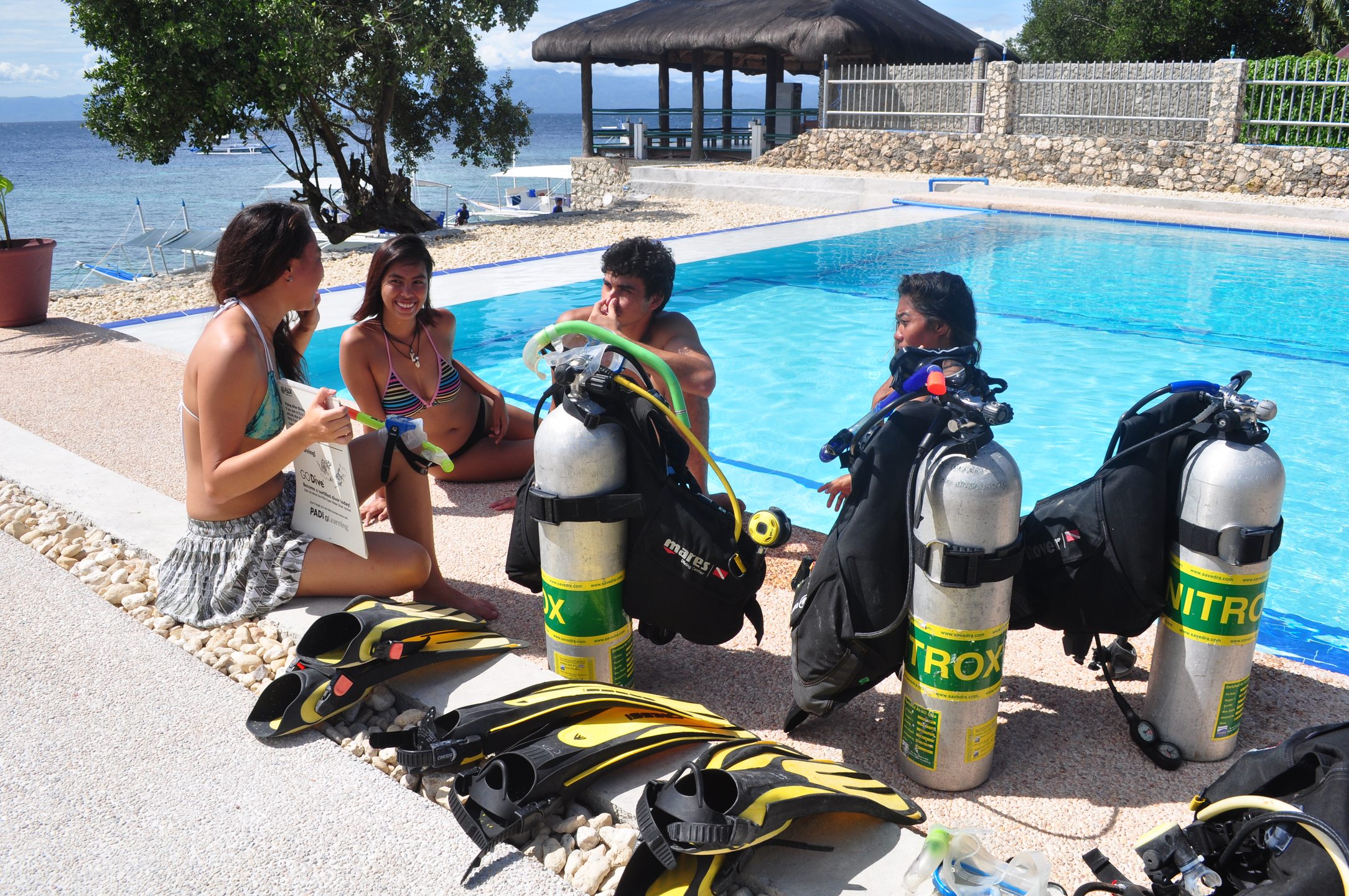 PADI Enriched Air Diver in Cebu with PADI 5 Star Dive Resort