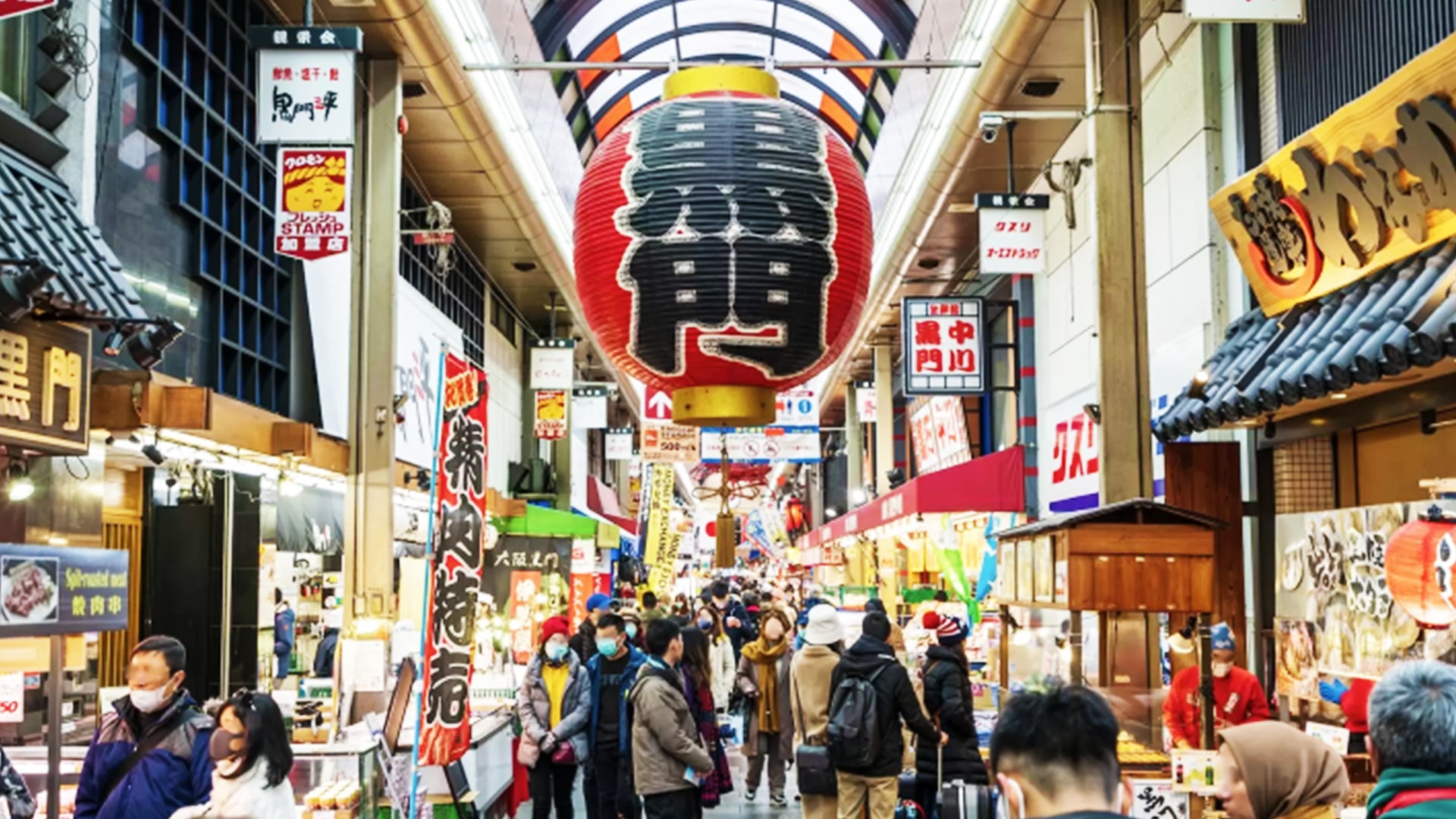 大阪歷史徒步導覽與街頭美食之旅