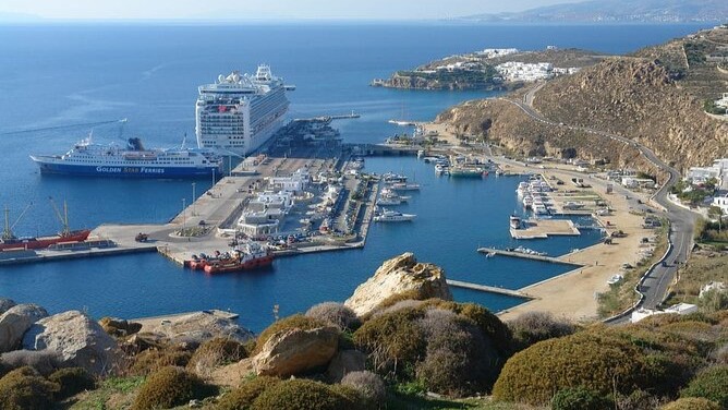 Shore excursion in Mykonos from cruise ship terminal
