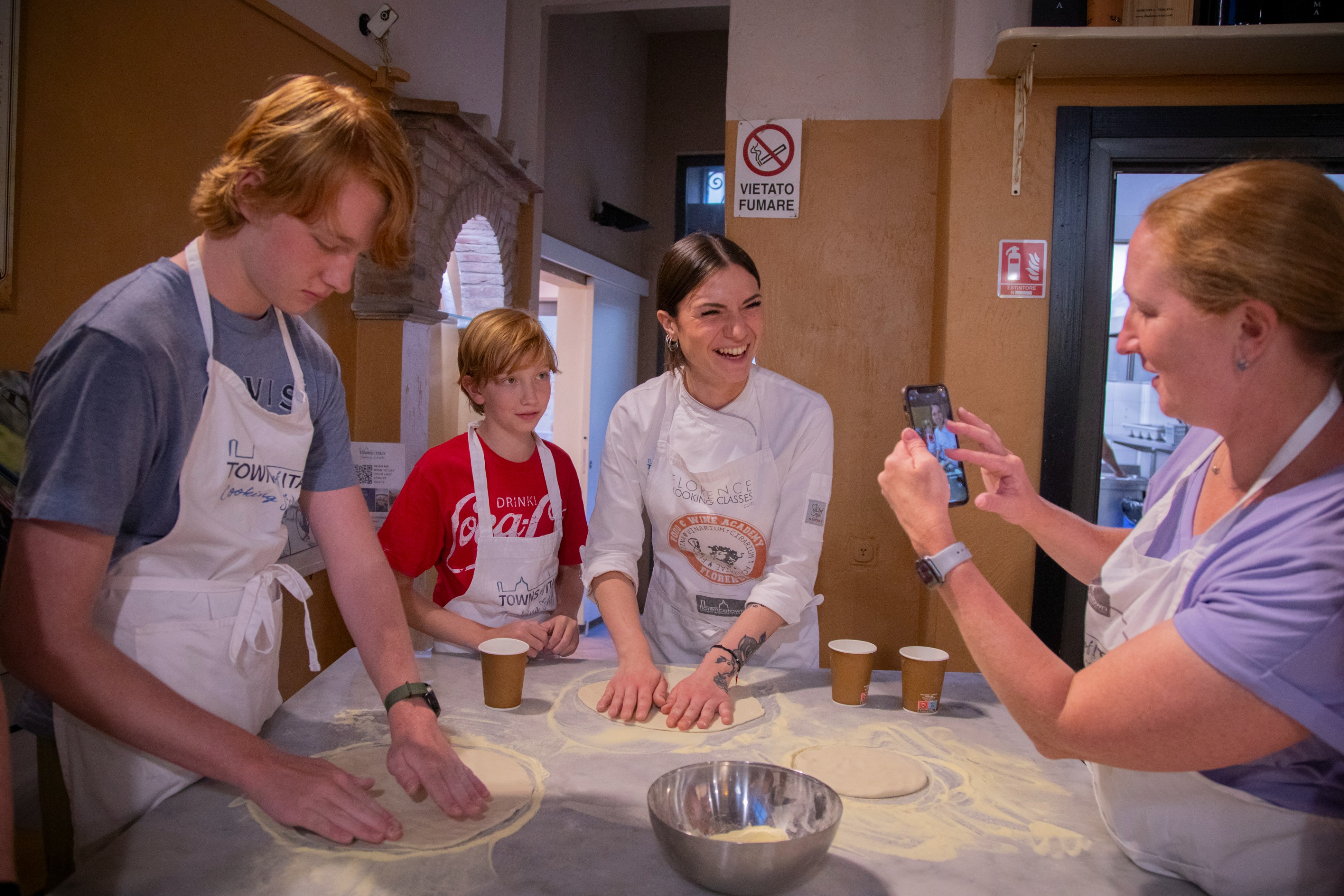 Pizza and Gelato Making Class in Florence