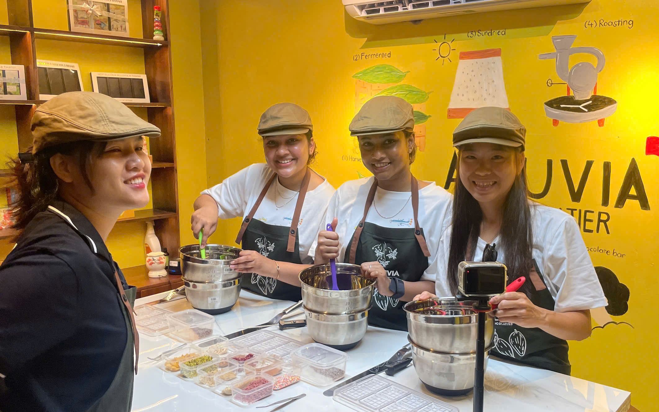 Chocolate Bean to Bar Making Workshop Experience in Hanoi