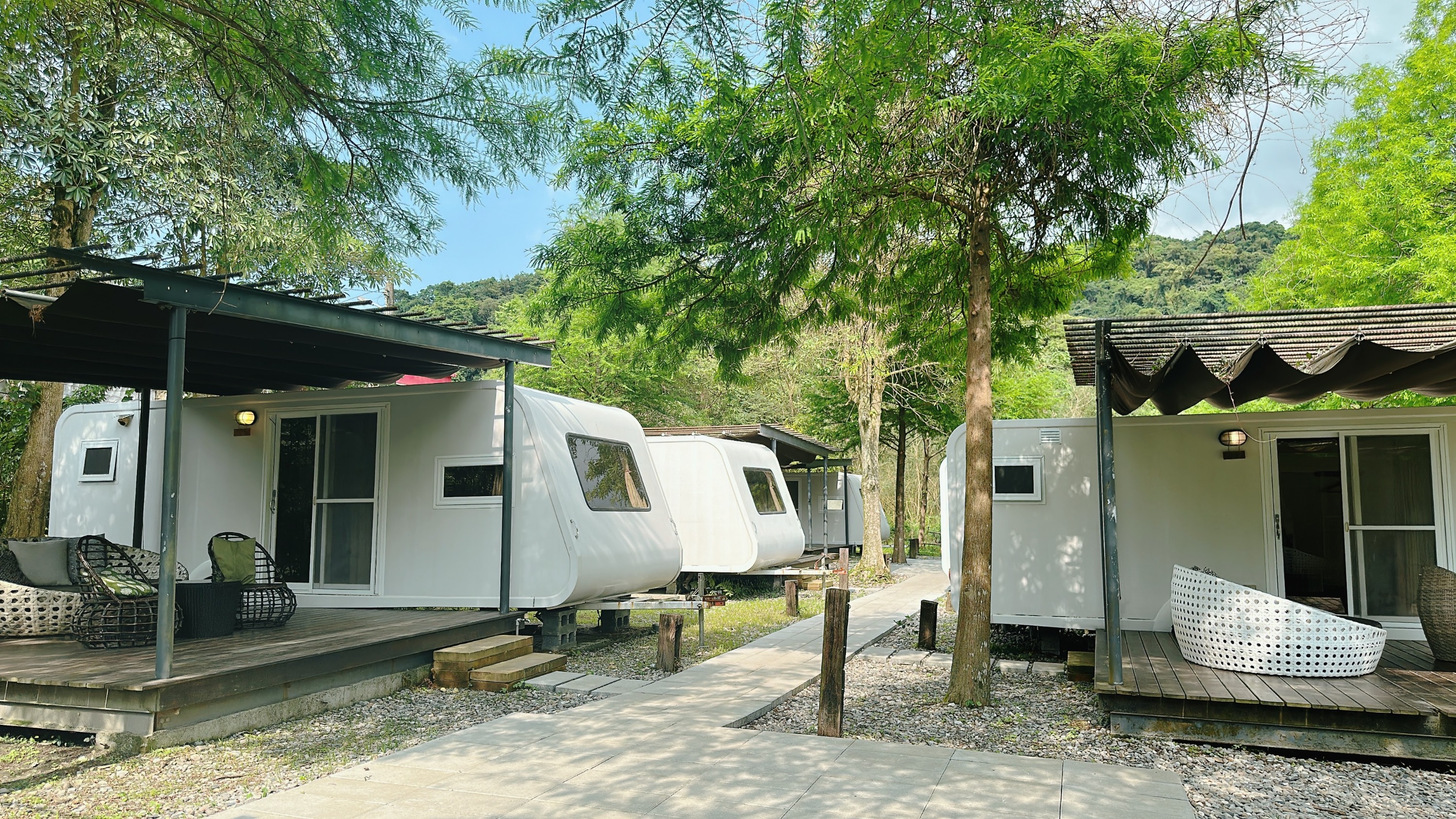 Tian-A Camper Van Camping in Yilan