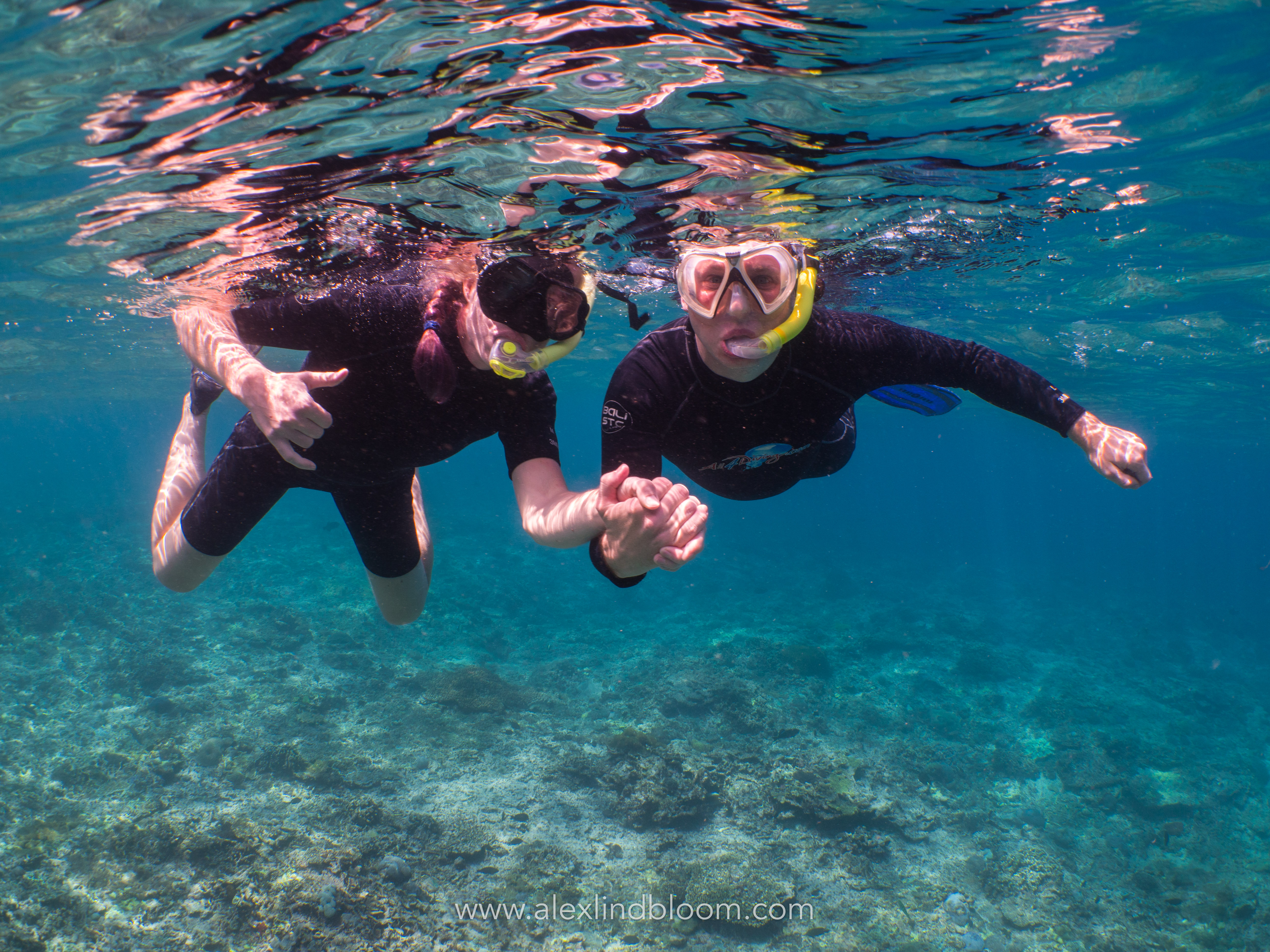 See Padang Bai's beauty through your mask with PADI 5* Center