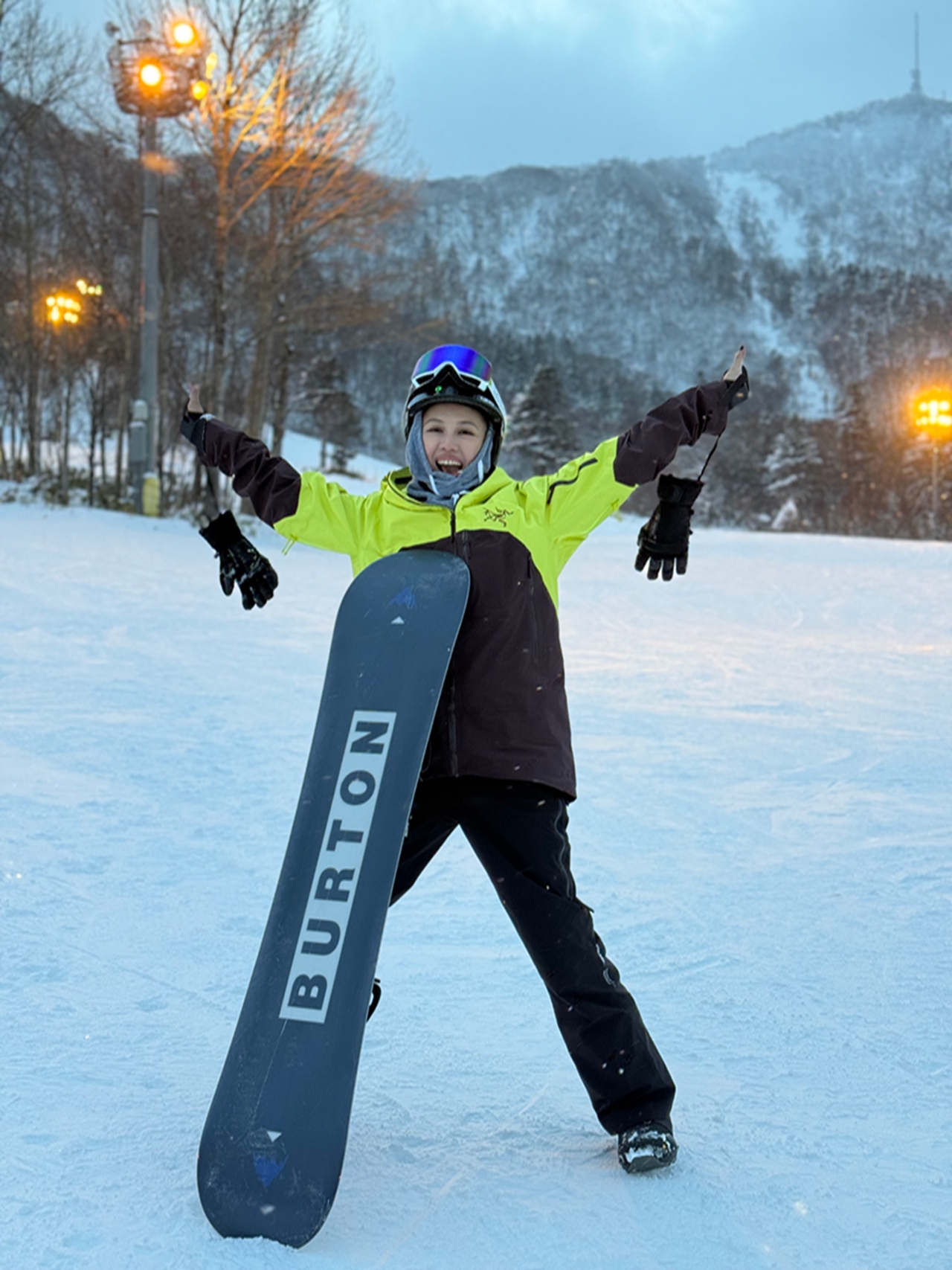 全日本唯一全面採用Arc'teryx滑雪服的團隊，以上圖片均為真實參團照片