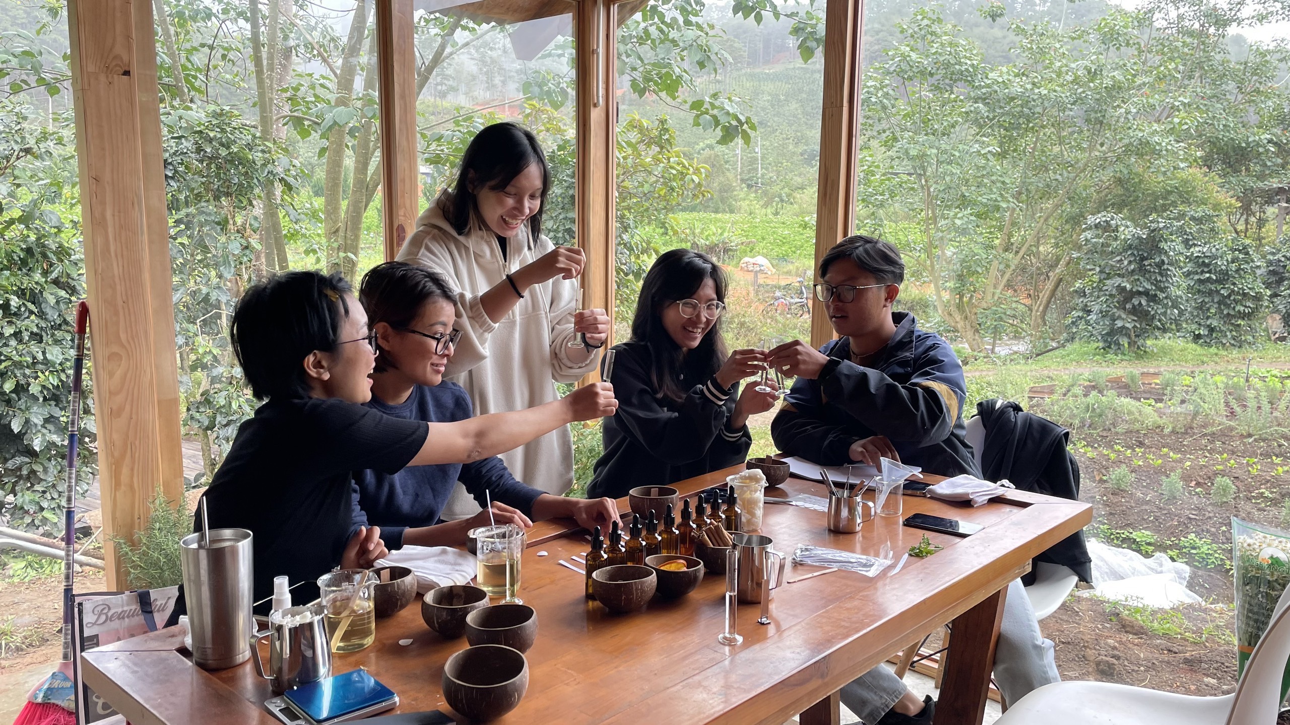 Hands-On Candle Making & Herb Garden Visit by Twin Beans Farm