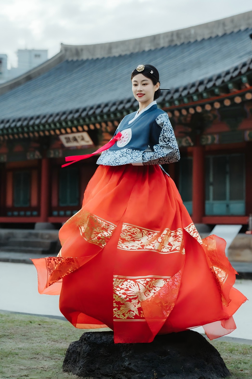 濟州皇后韓服租借體驗