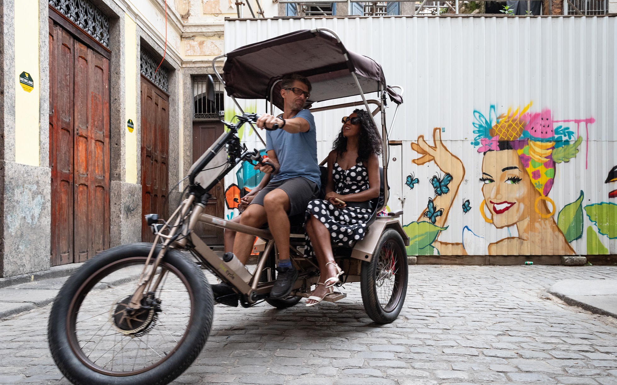 Pedicab Sightseeing Tour in Rio's Historical City Centre