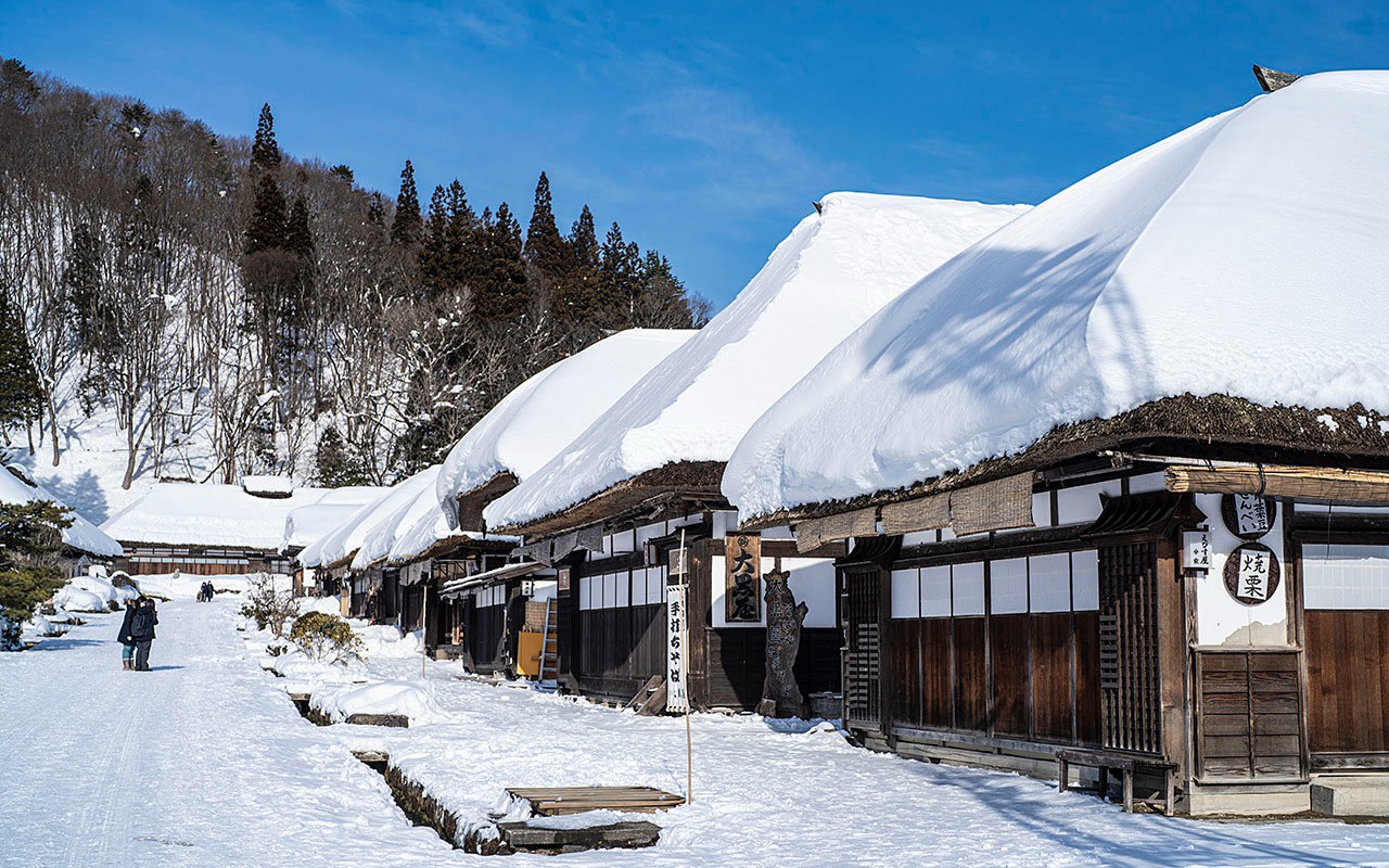 Fukusima's Grand Slam: Ouchi-juku, Tadami Rail & Lake Inawashiro