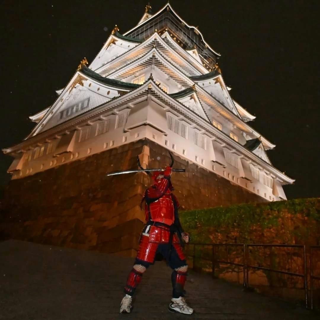 在大阪城附近體驗武士道與禪文化，並可拍照留念