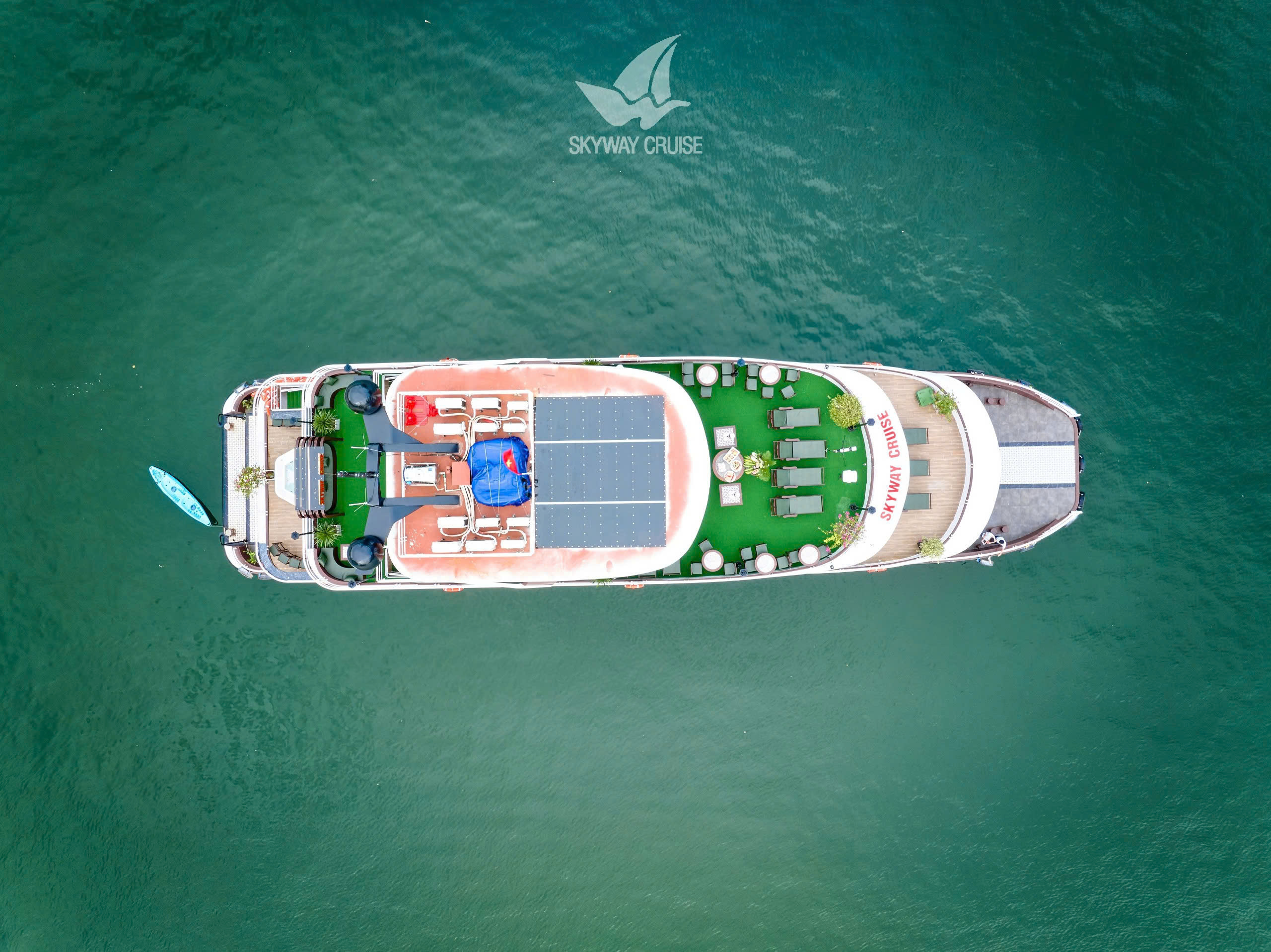 Lan Ha Bay & Cat Ba Tour by 5 Stars Luxury Skyway Cruise