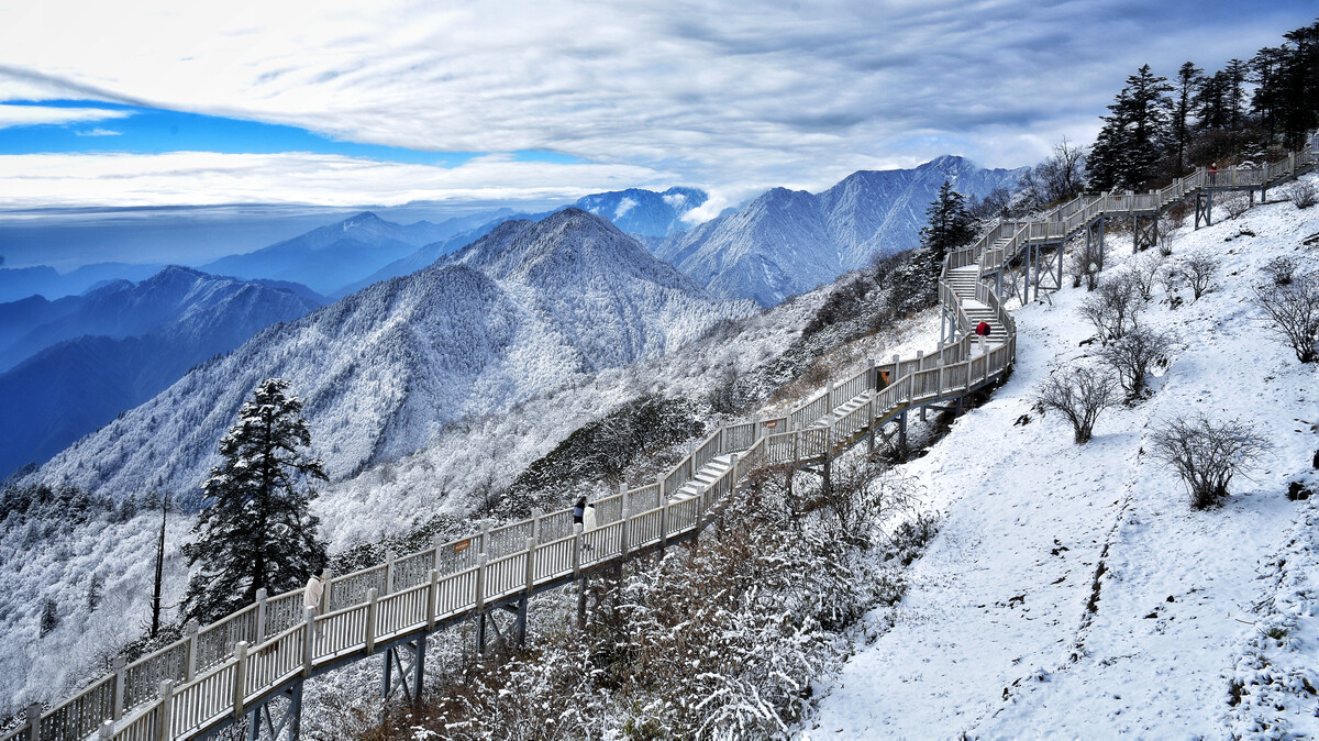 Private tour to Xiling Snow Mountain in Chengdu for one day
