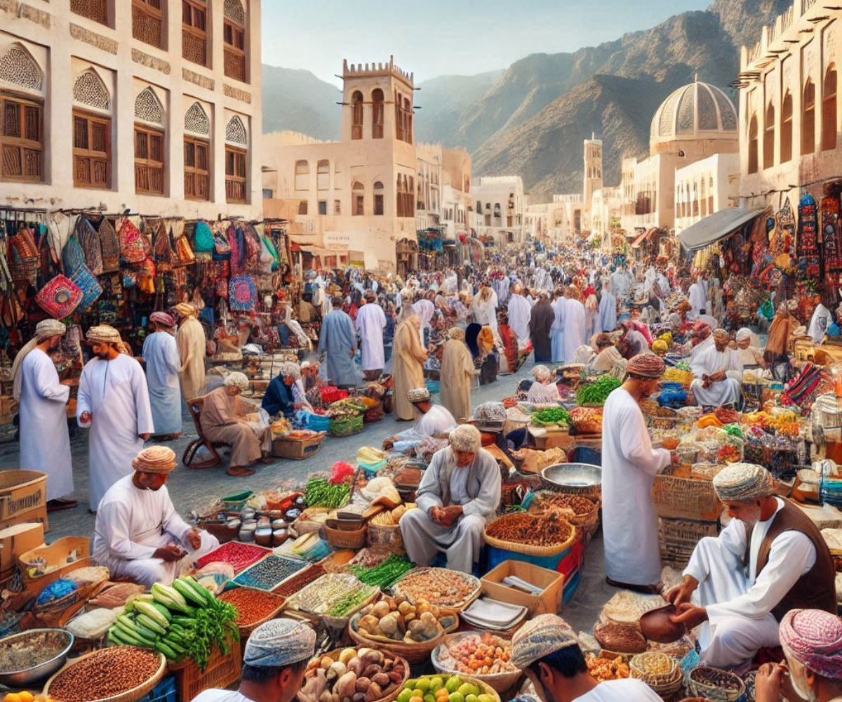Traditional Nizwa souq(local market)