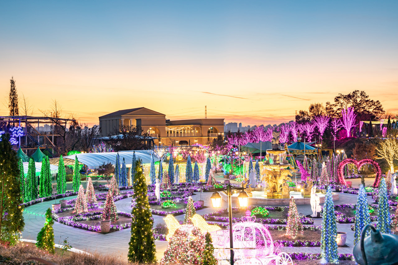 Paju Majangho Suspension Bridge & Imjingang Sailboat & First Garden