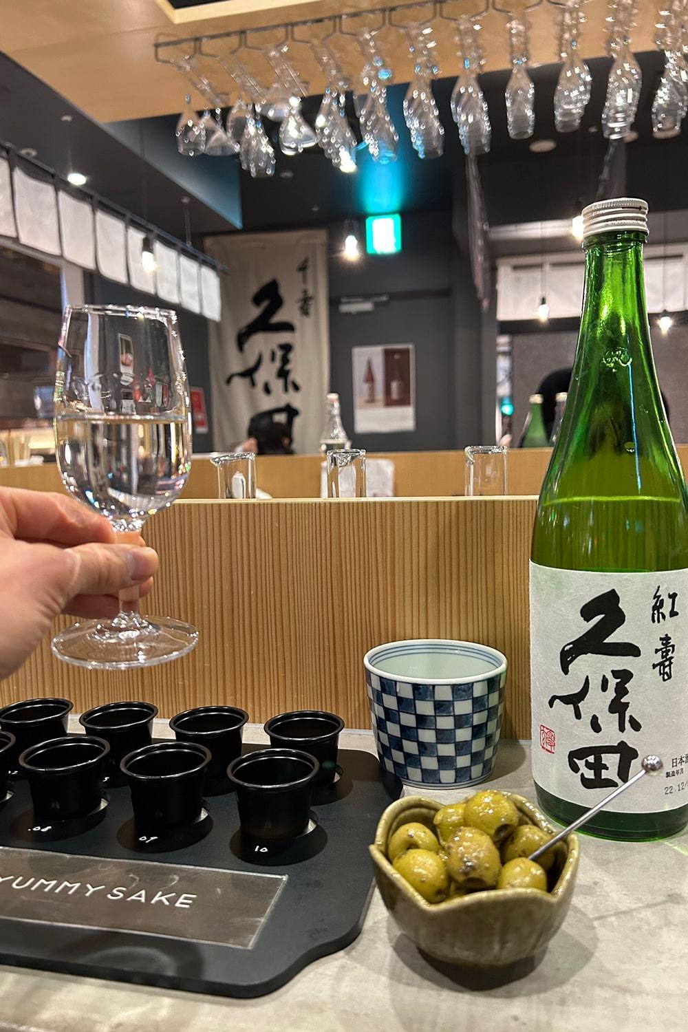 日本“Kubota Sake Bar”清酒體驗