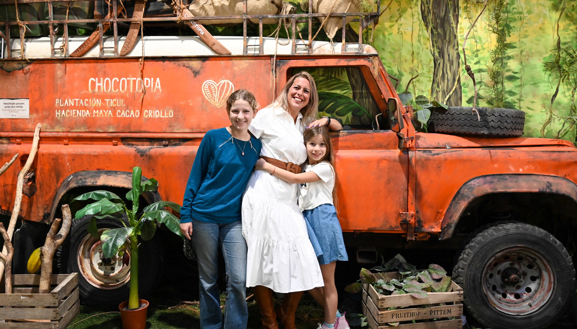 Taste cacao in a Mexican plantation exhibition 