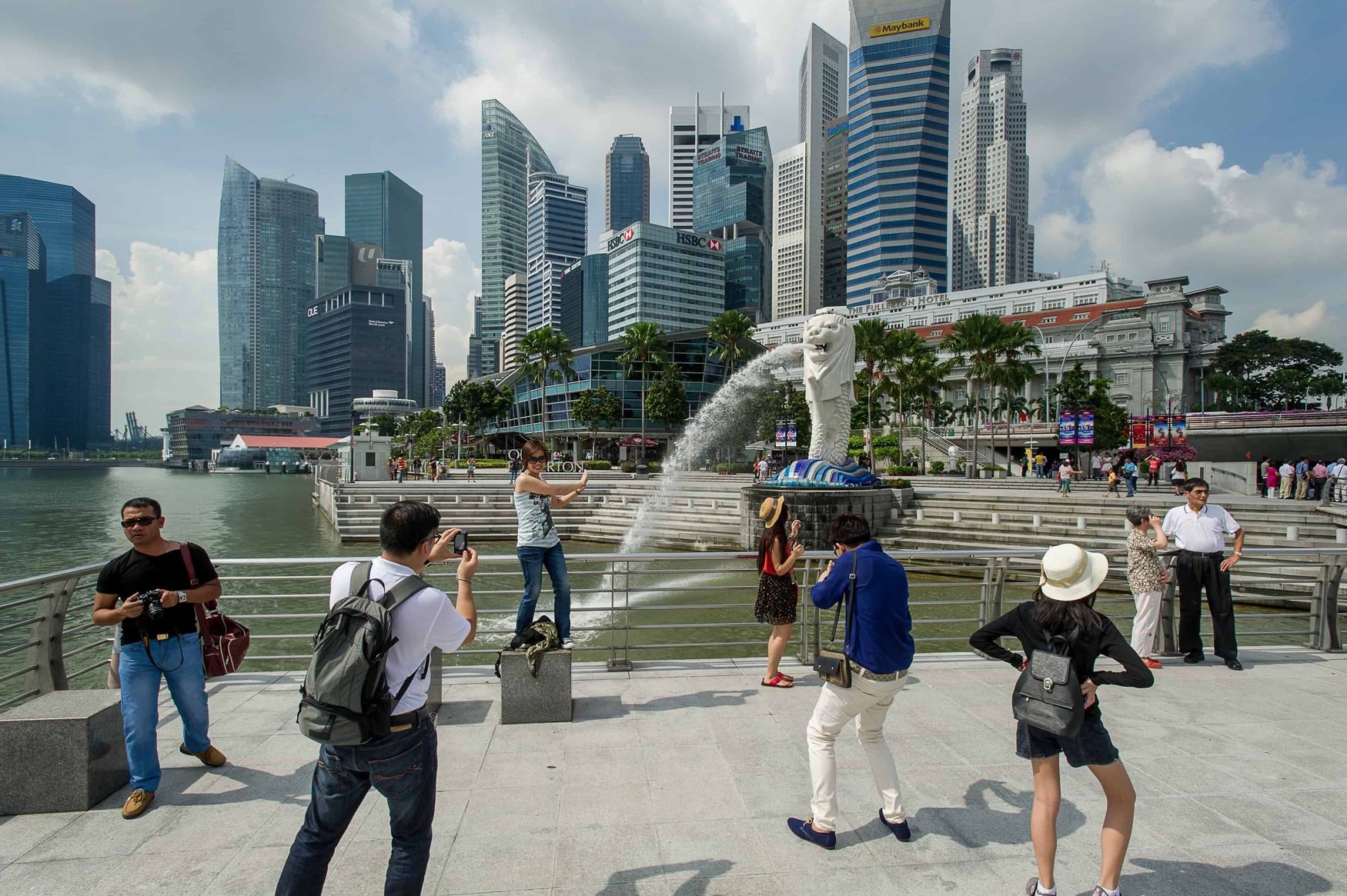 Iconic Merlion Shot