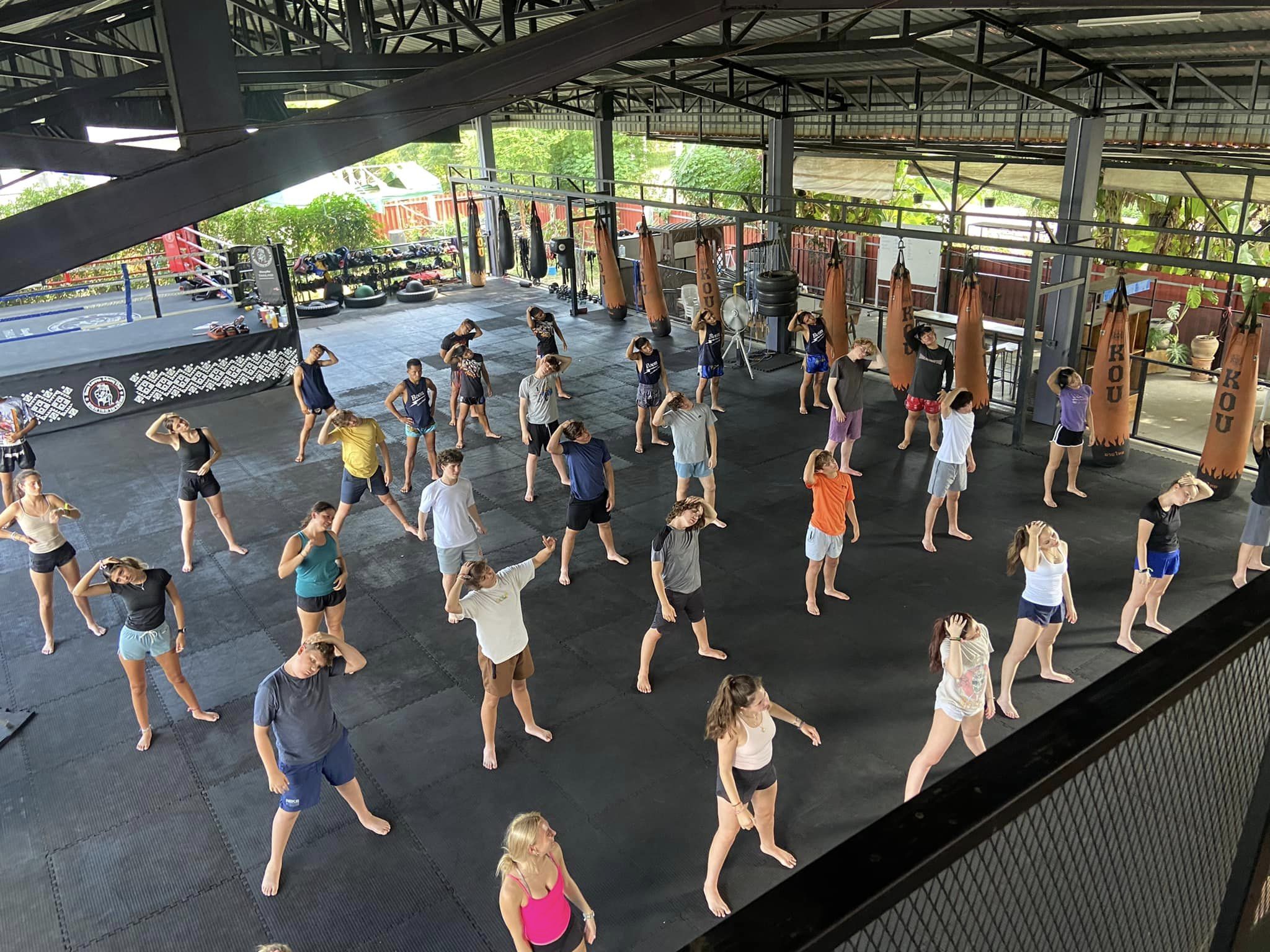 Muay Thai Class at Boon Lanna Muay Thai Gym