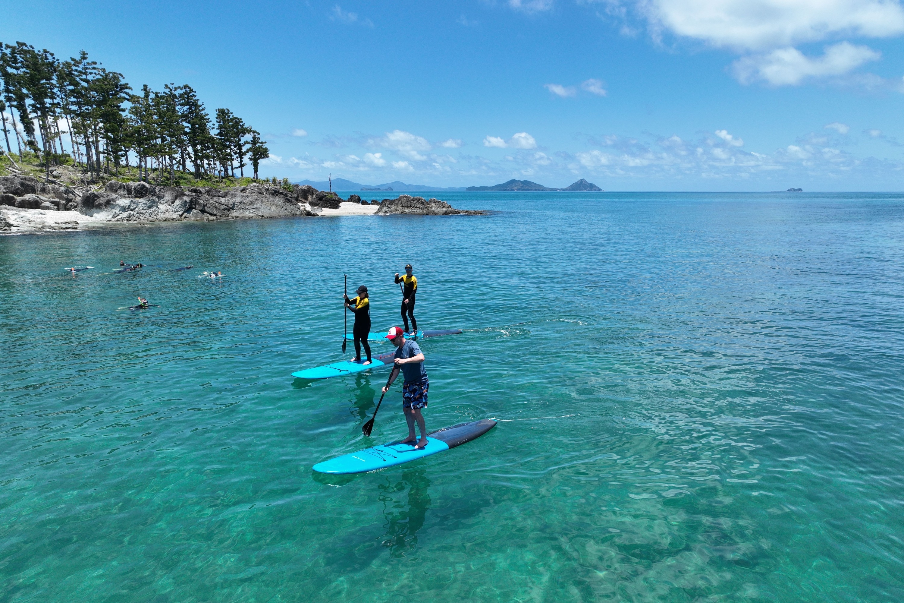 高級聖靈群島航行，SUP & 浮潛之旅