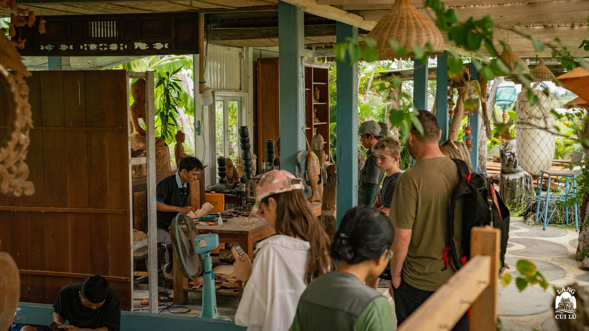 會安 (Hoi An) 崔祿村 (Cui Lu Village) 木雕藝術工作坊