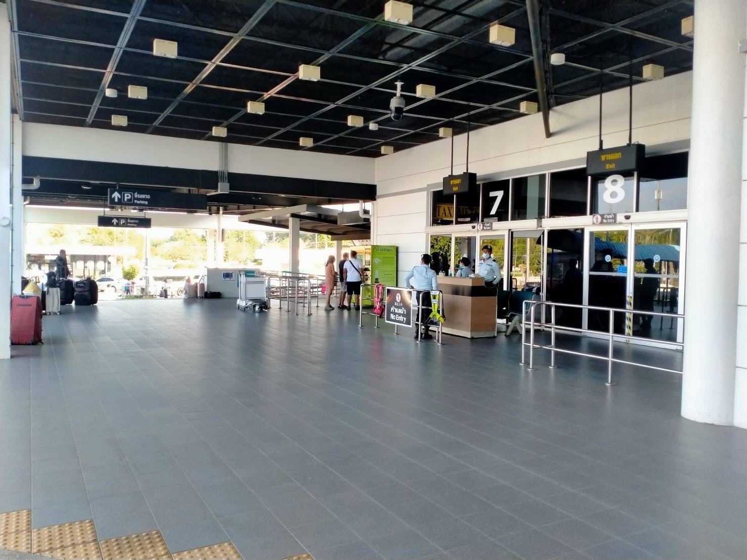 Meeting point at Hat Yai Airport