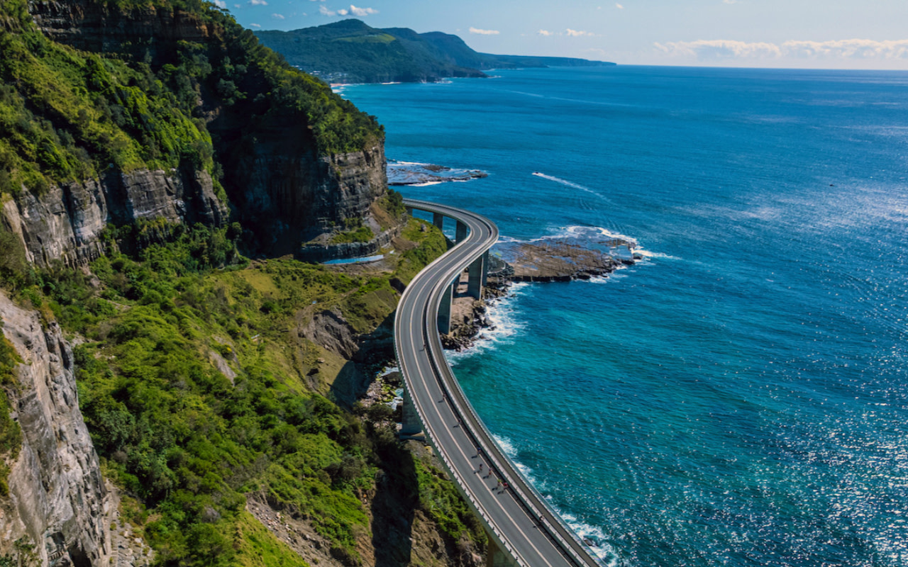 天然形成的 Minnamurra 心形礁石，打造獨特浪漫的觀景點