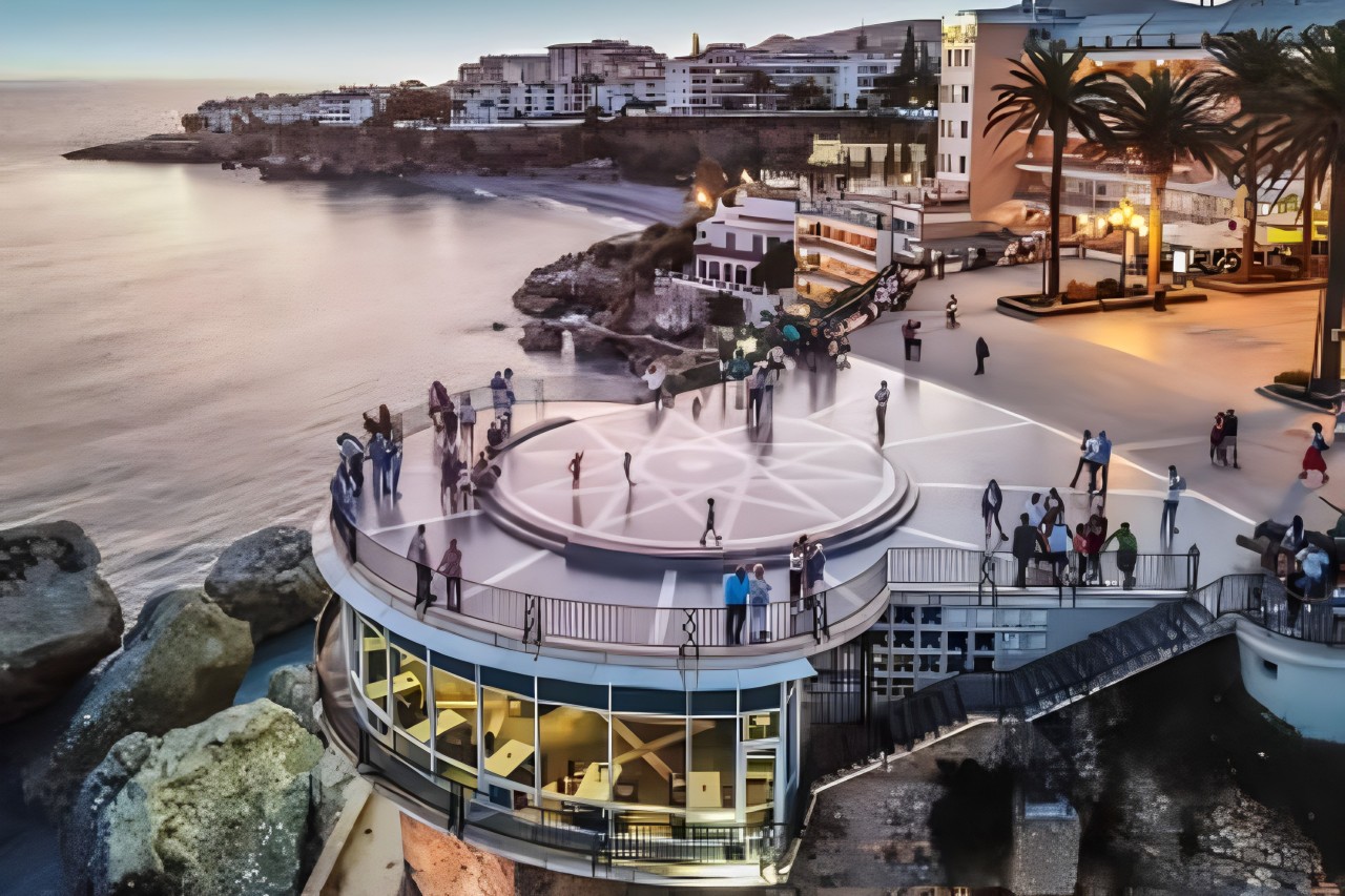 Balcon de Europa offers breathtaking vistas of the sparkling Mediterranean Sea