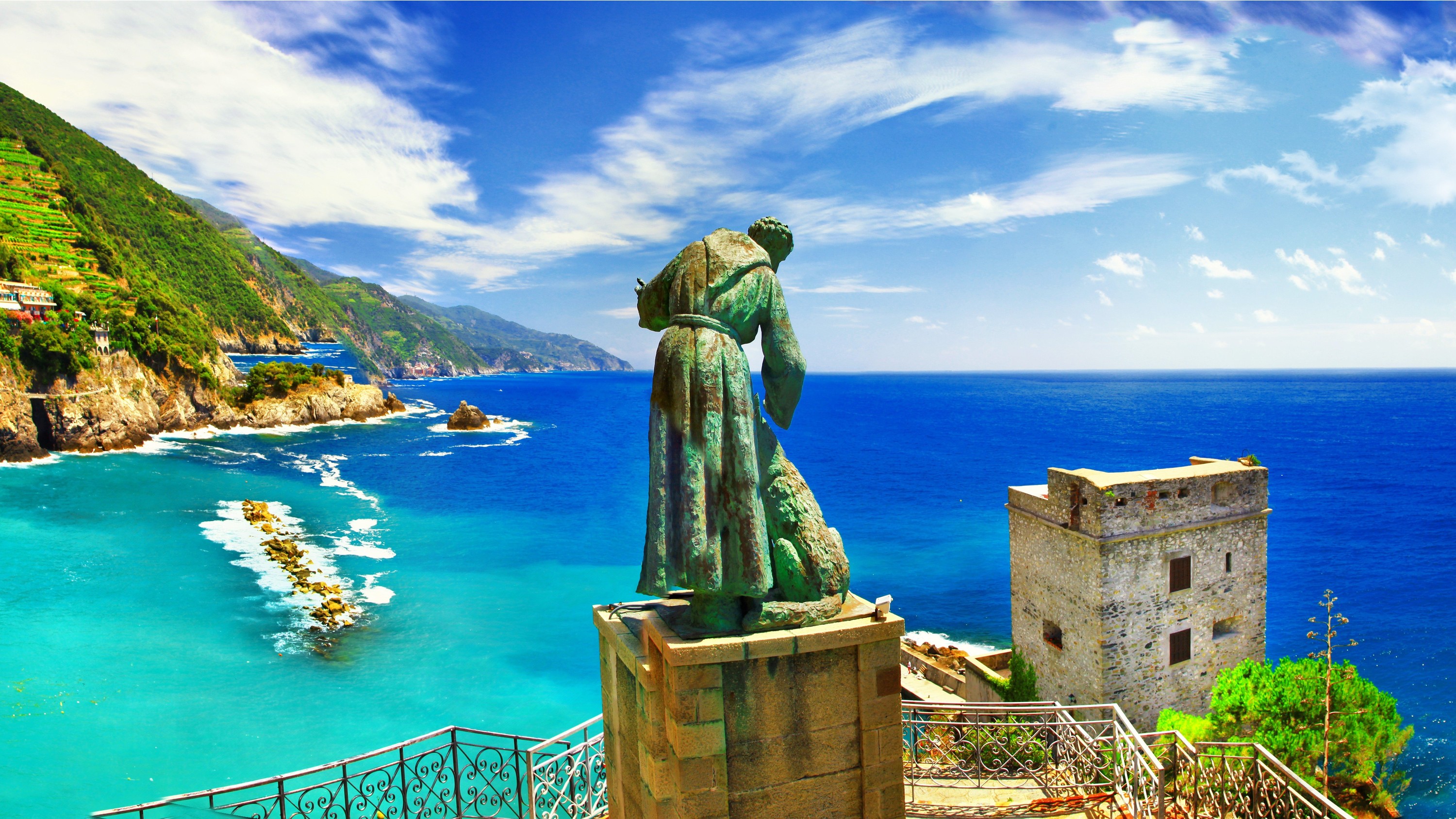 From Florence: Cinque Terre and Portovenere Boat Adventure