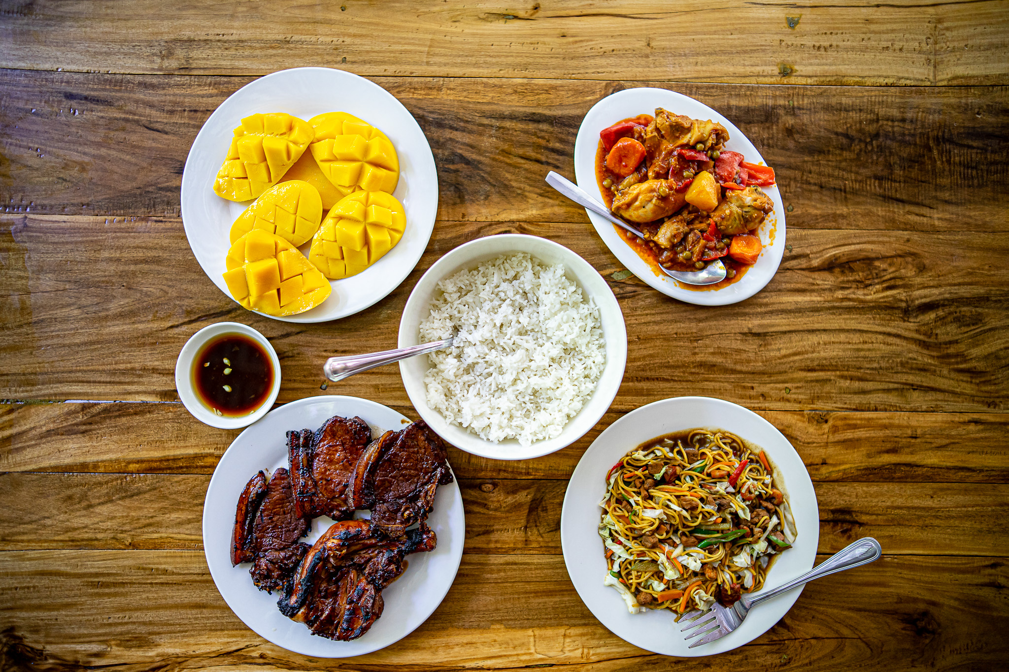 Hearty local food (with fruit and drink) will be served
