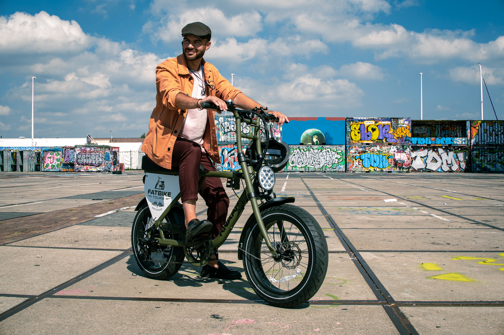 阿姆斯特丹市區電動自行車之旅（Fatbike Tours 提供）