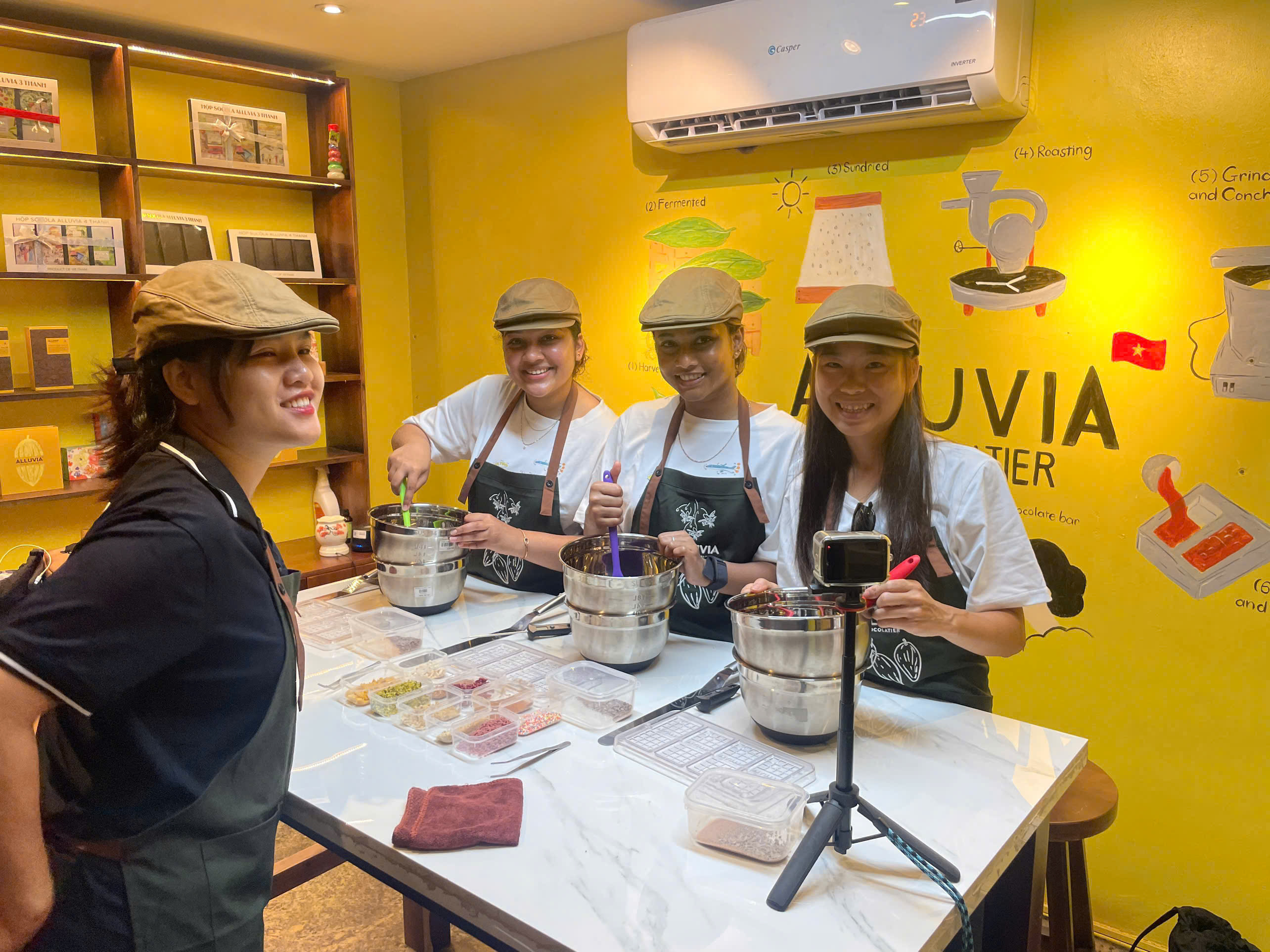 Chocolate Bean to Bar Making Workshop Experience in Hanoi