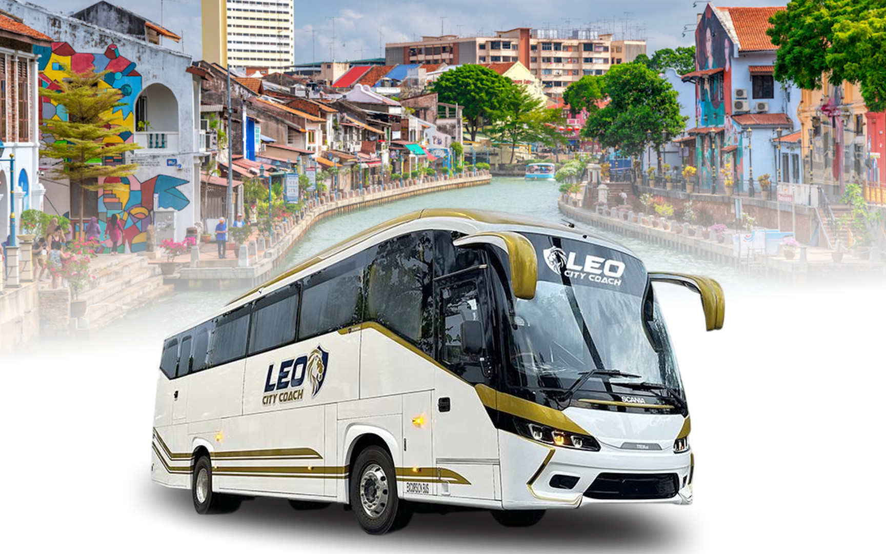 Singapore - Malacca Bus by Leo City