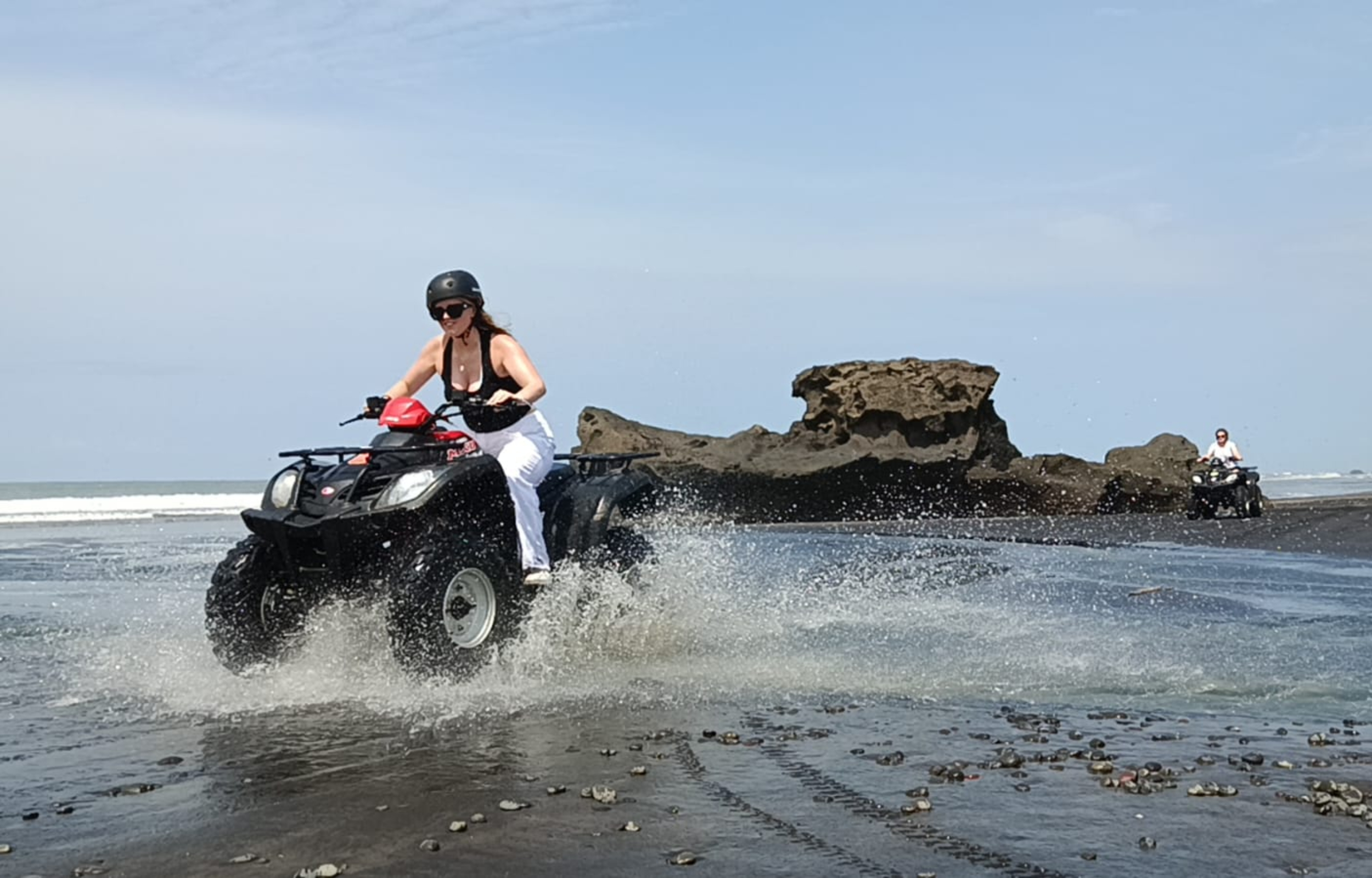 巴厘島海灘ATV越野騎行體驗