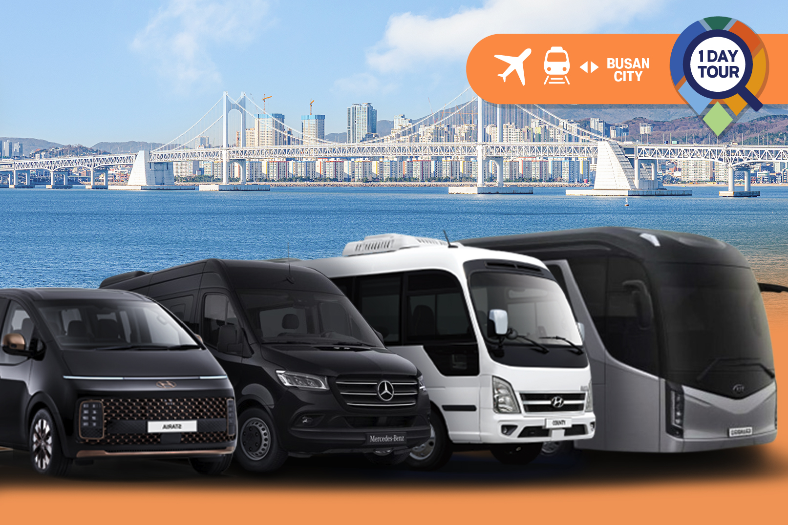 Private KTX Busan Station(Train) Transfers for Busan