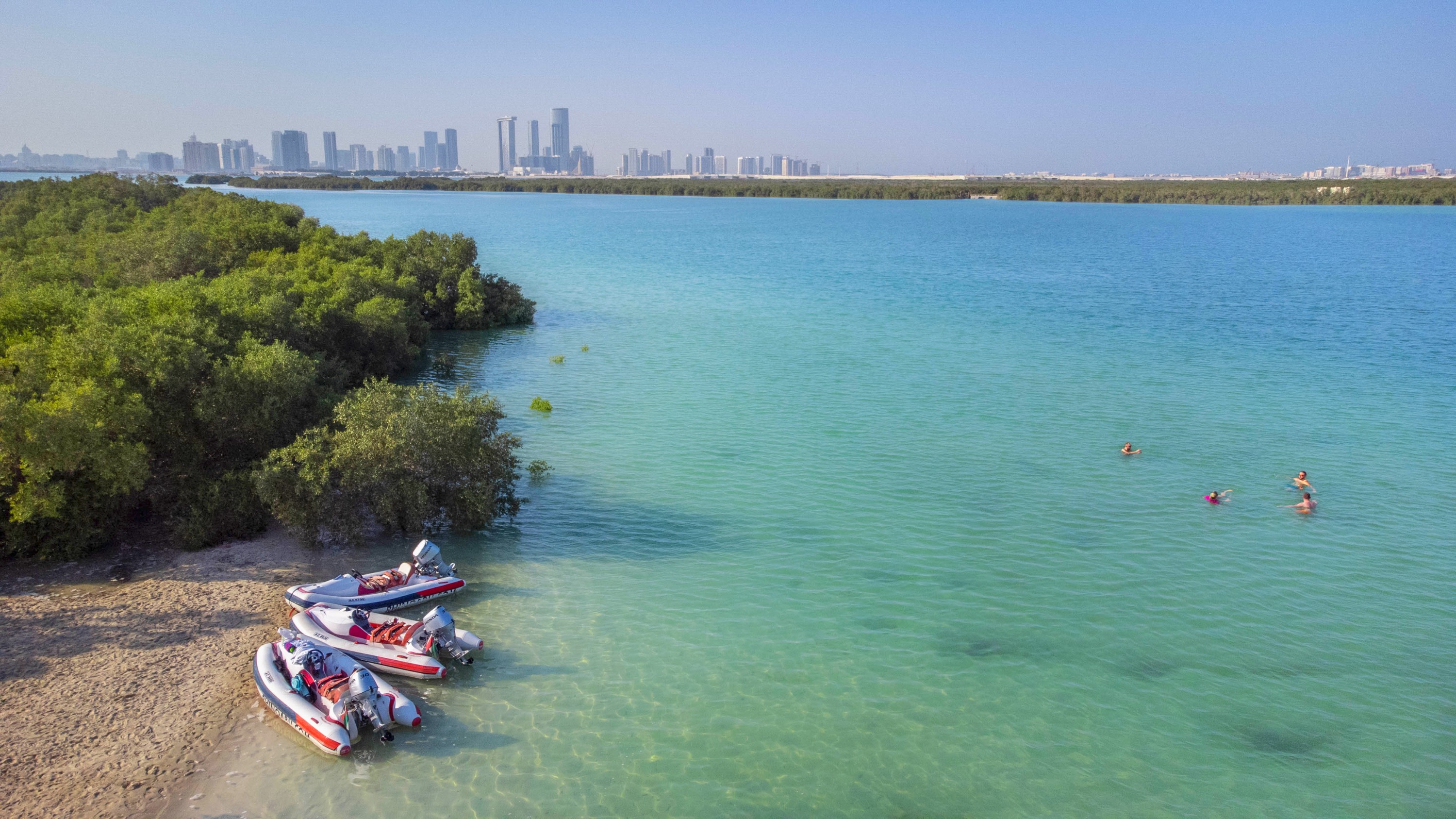 Ride the waves while capturing incredible skyline views all around you