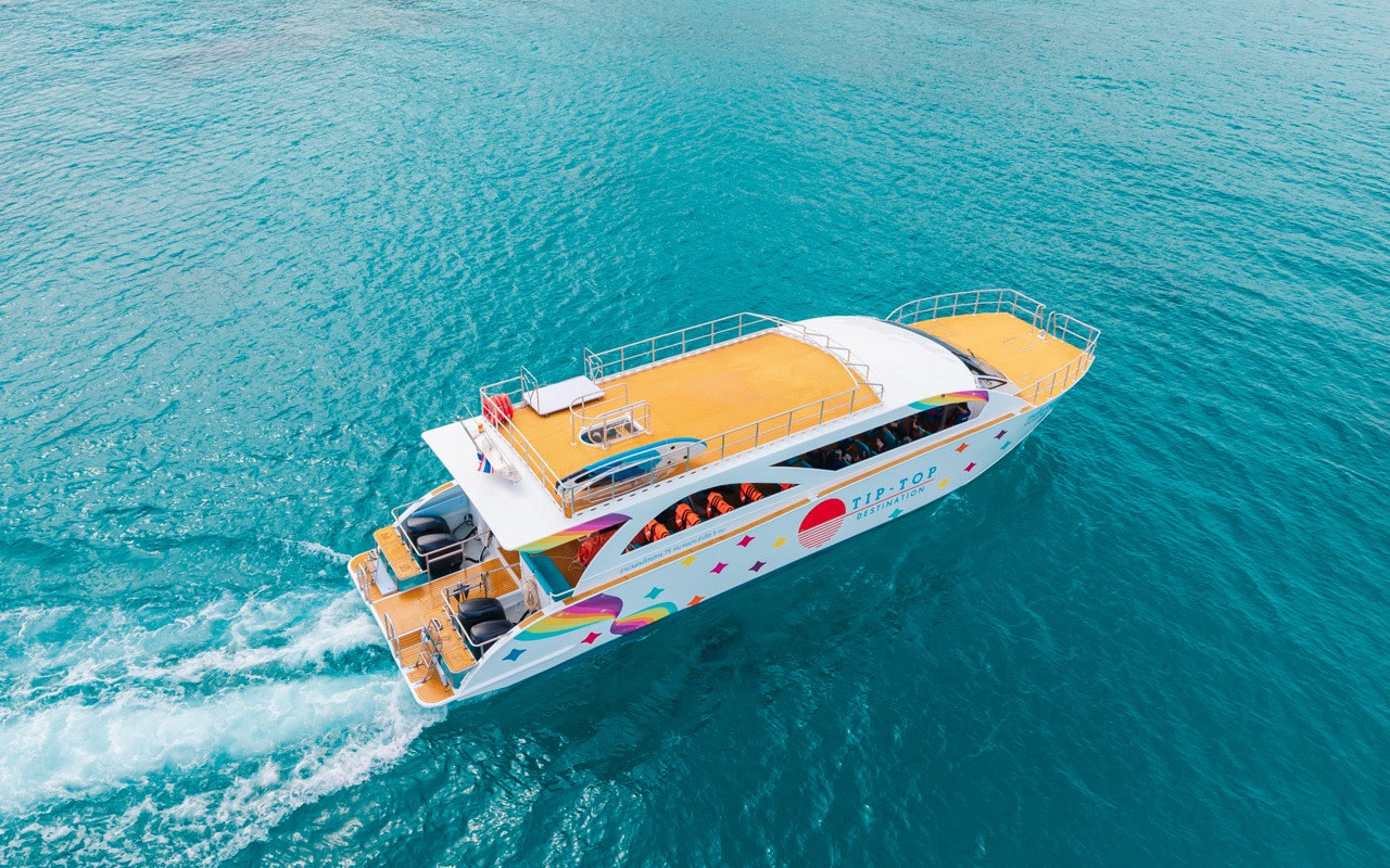 Luxury Maya Bay, Khai & Maithon Speed Catamaran Cruise from Phuket