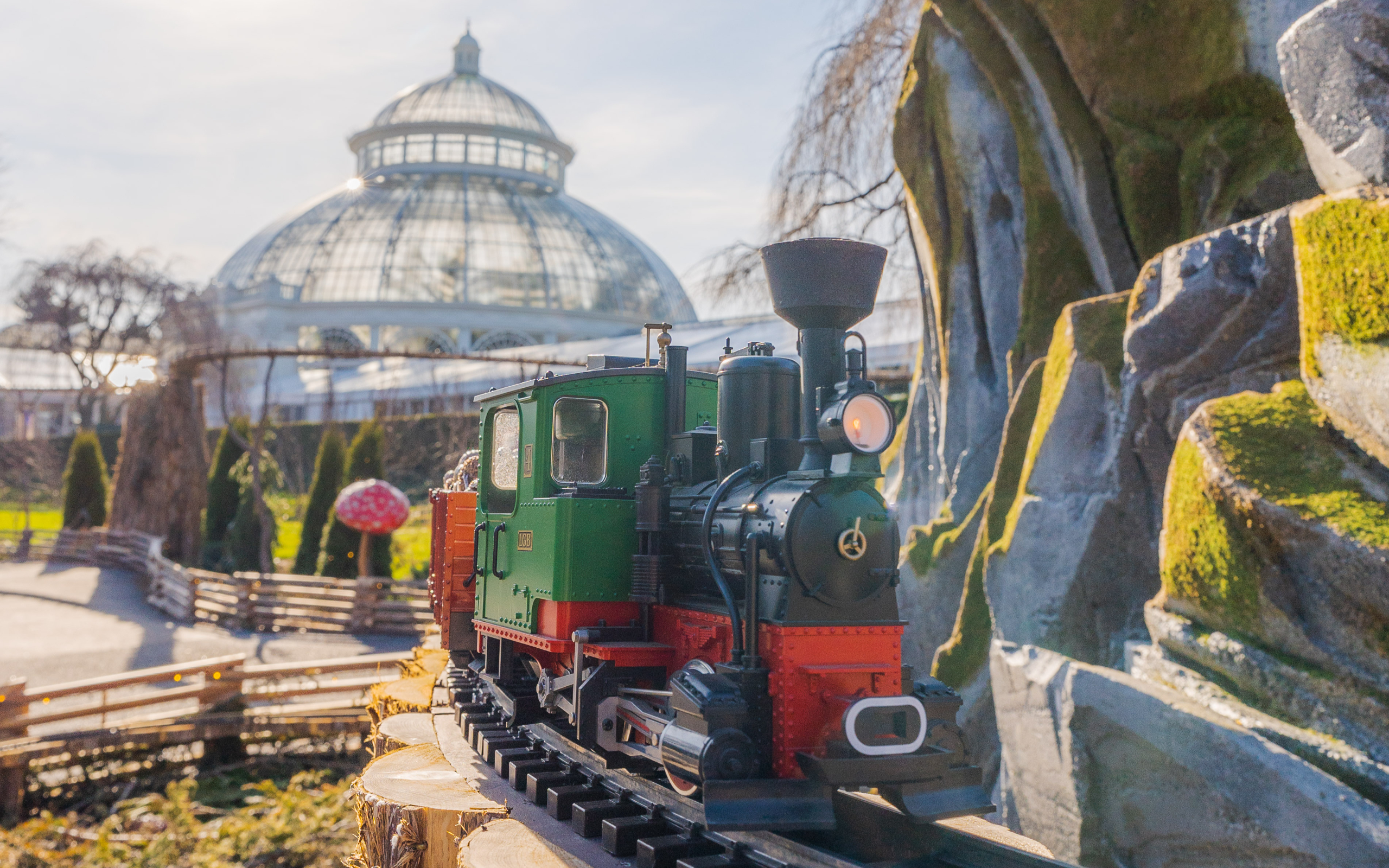 Outside, glowing scenes and endless photo opportunities make this a magical experience for all ages