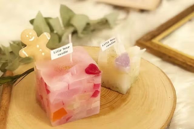 Jewel candle making & jewel soap making experience (Osaka)