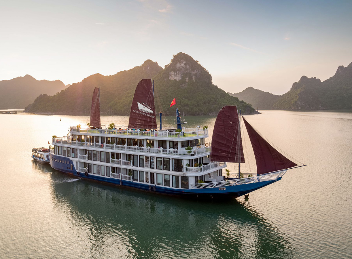【新路線】2天1夜 蘭哈灣遊輪之旅（Le Journey Luxury Cruise提供）